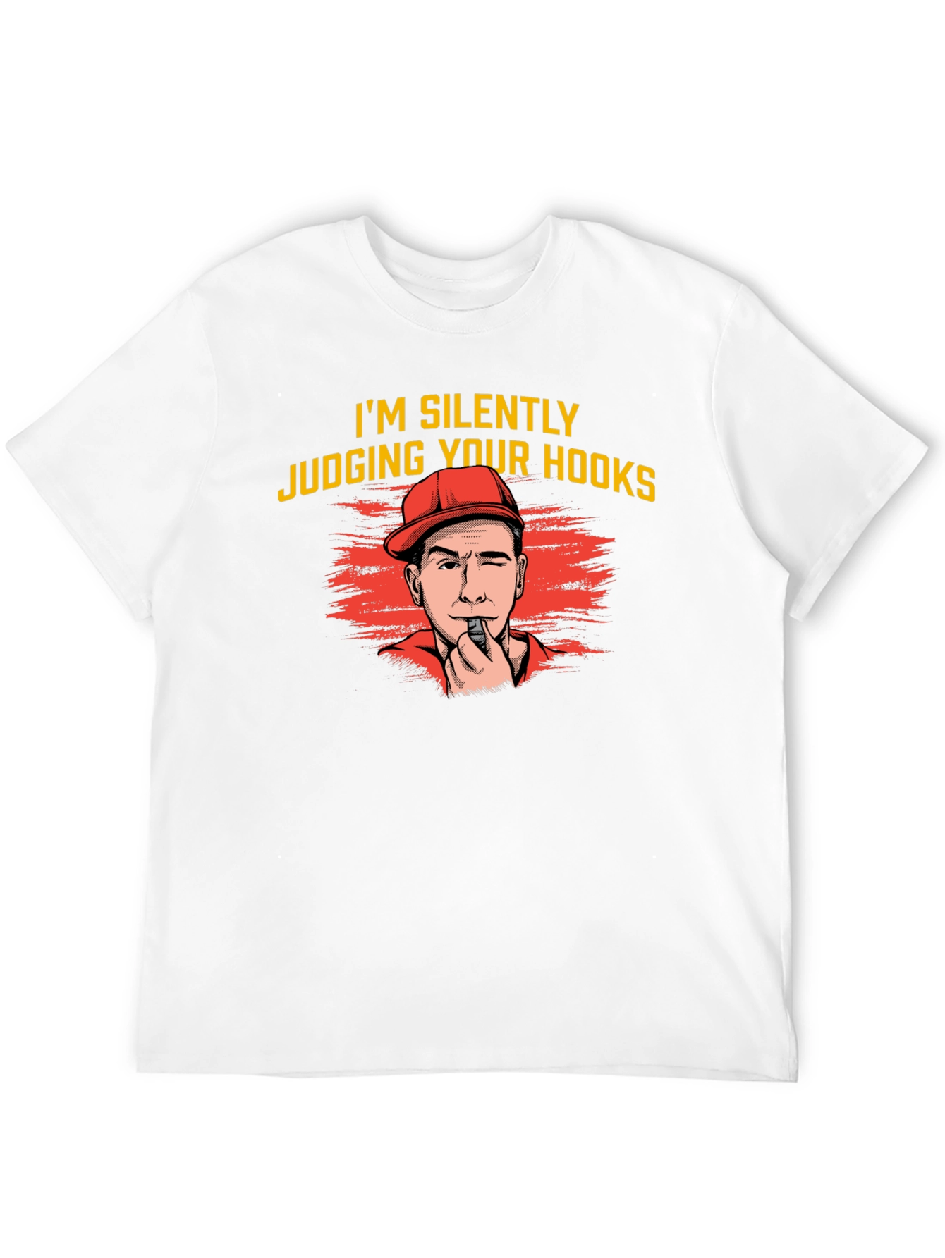 Silently Judging Your Hooks T-Shirt - Funny Fishing Tee