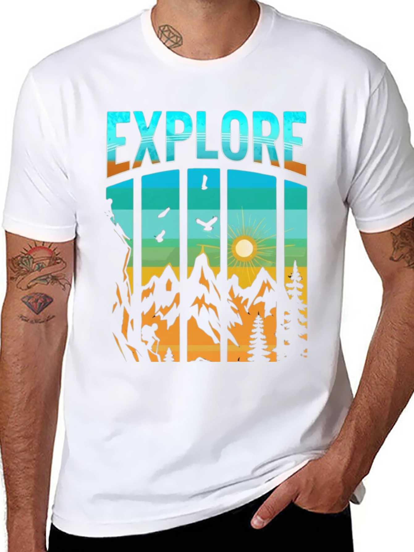 Explore Graphic T-Shirt - Adventure Tee