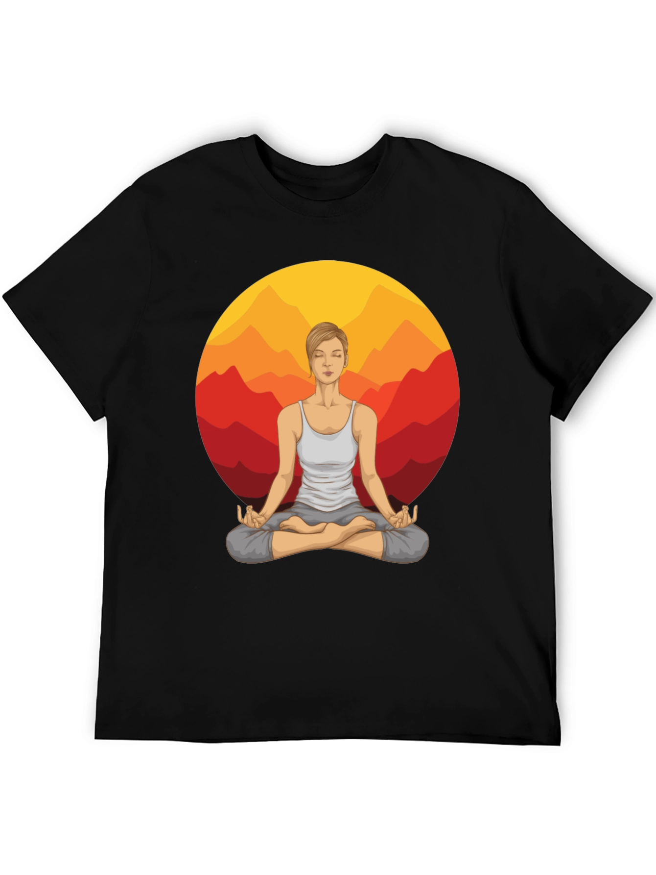 Zen Mountain Meditation T-Shirt