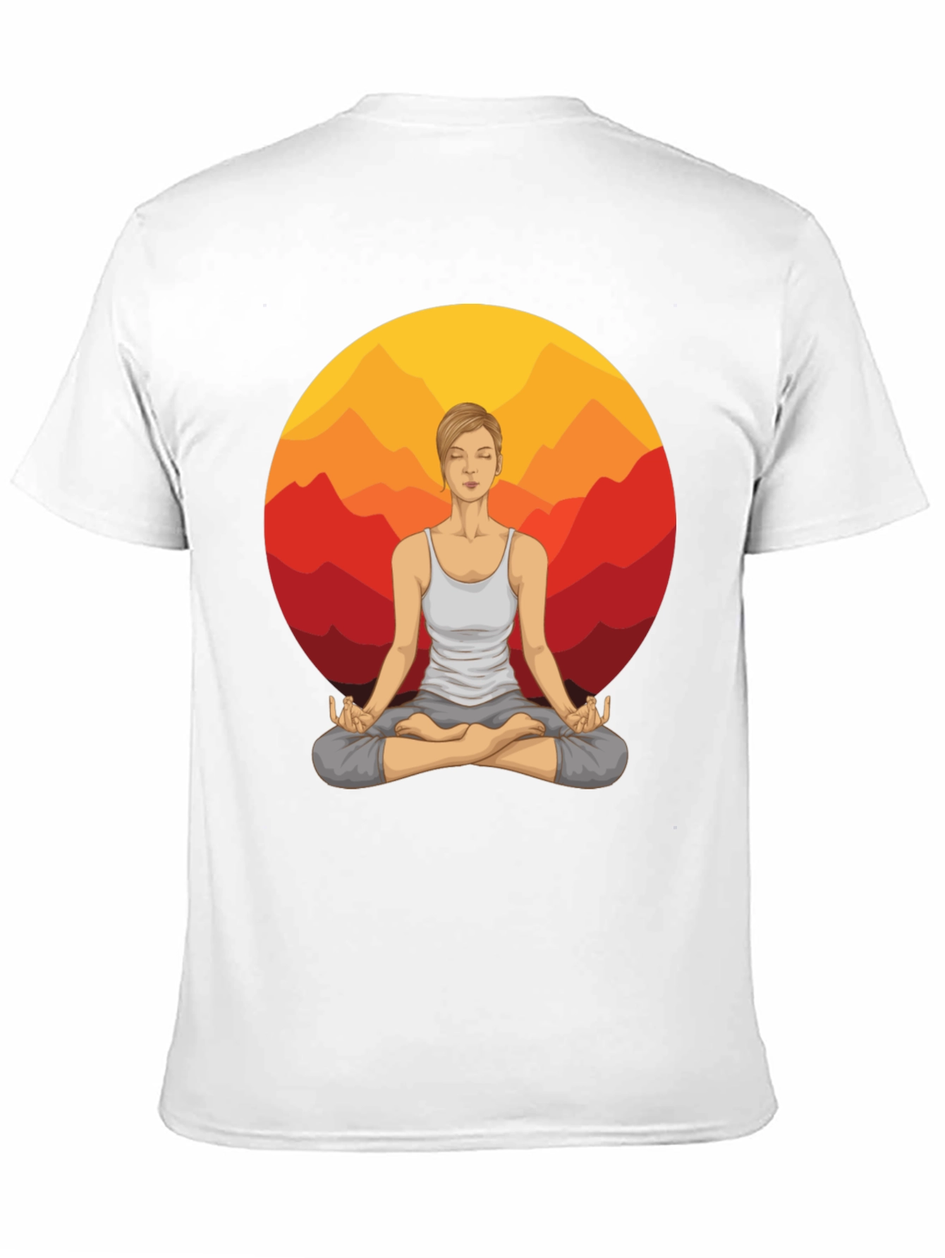 Zen Mountain Meditation T-Shirt
