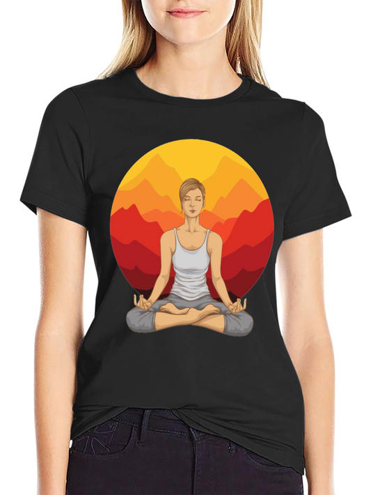 Zen Mountain Meditation T-Shirt