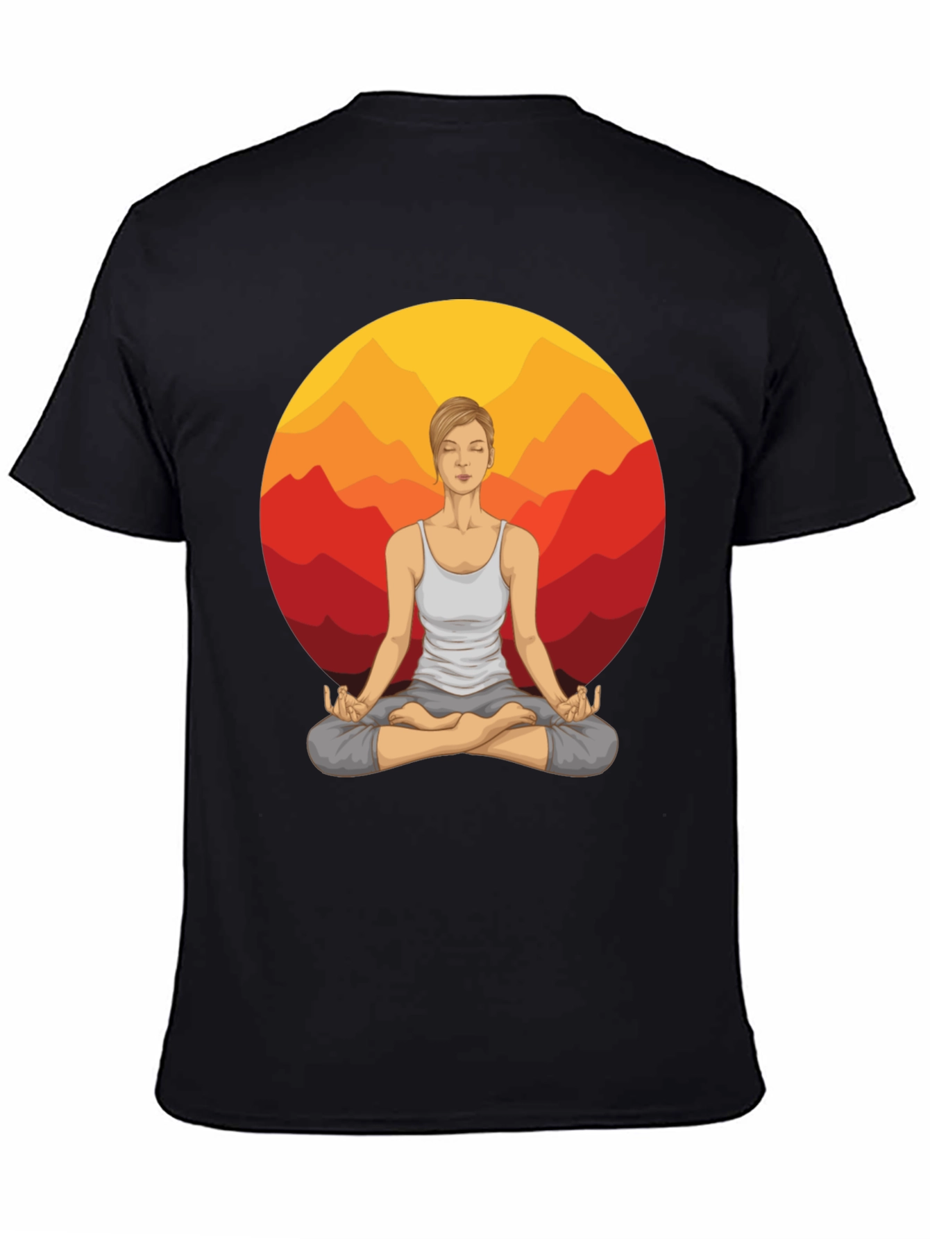 Zen Mountain Meditation T-Shirt