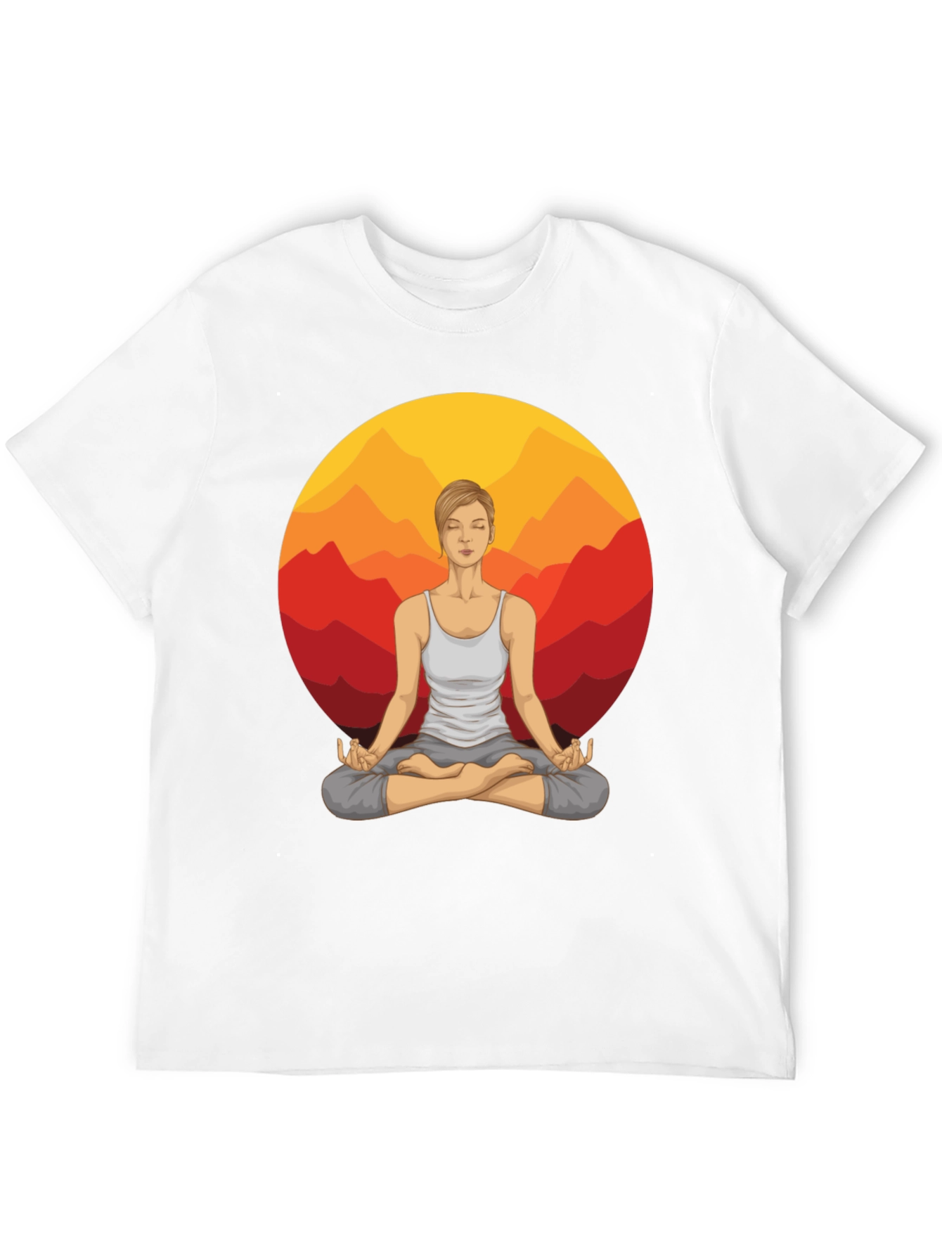 Zen Mountain Meditation T-Shirt