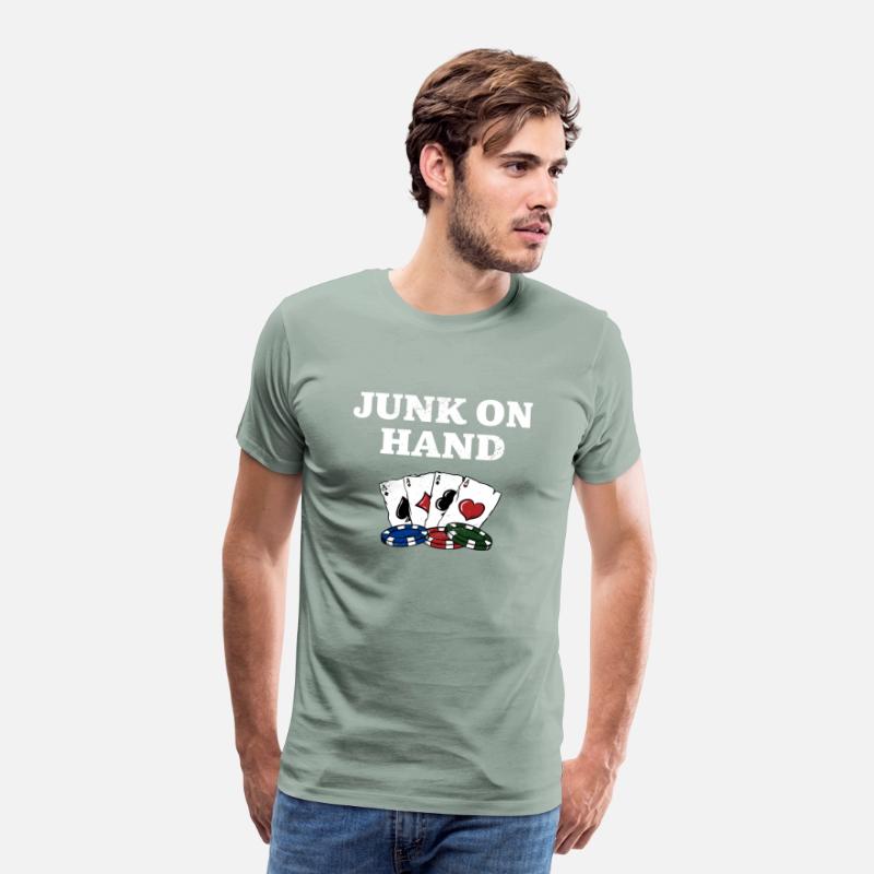 Junk on Hand Poker Card Games Poker Player Card