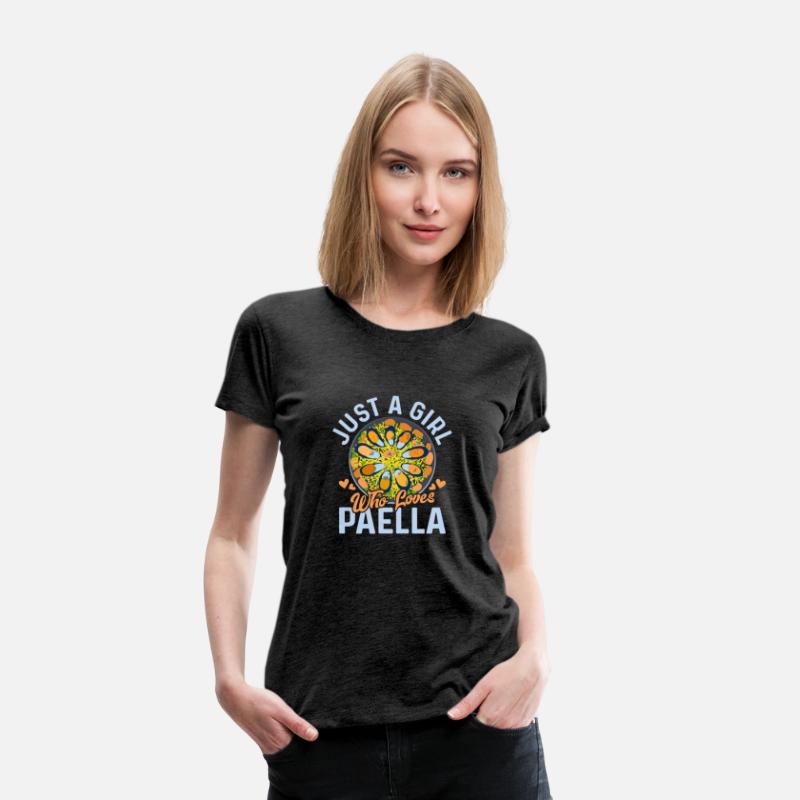 Just A Girl Who Loves Paella Food Espana Rice Dish