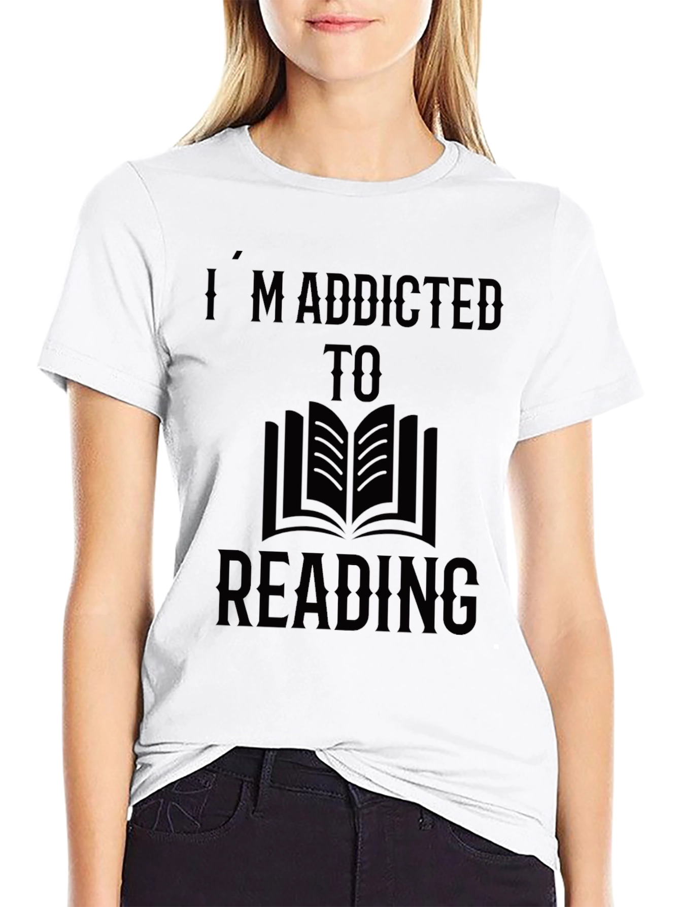 Im Addicted to Reading Graphic Tee