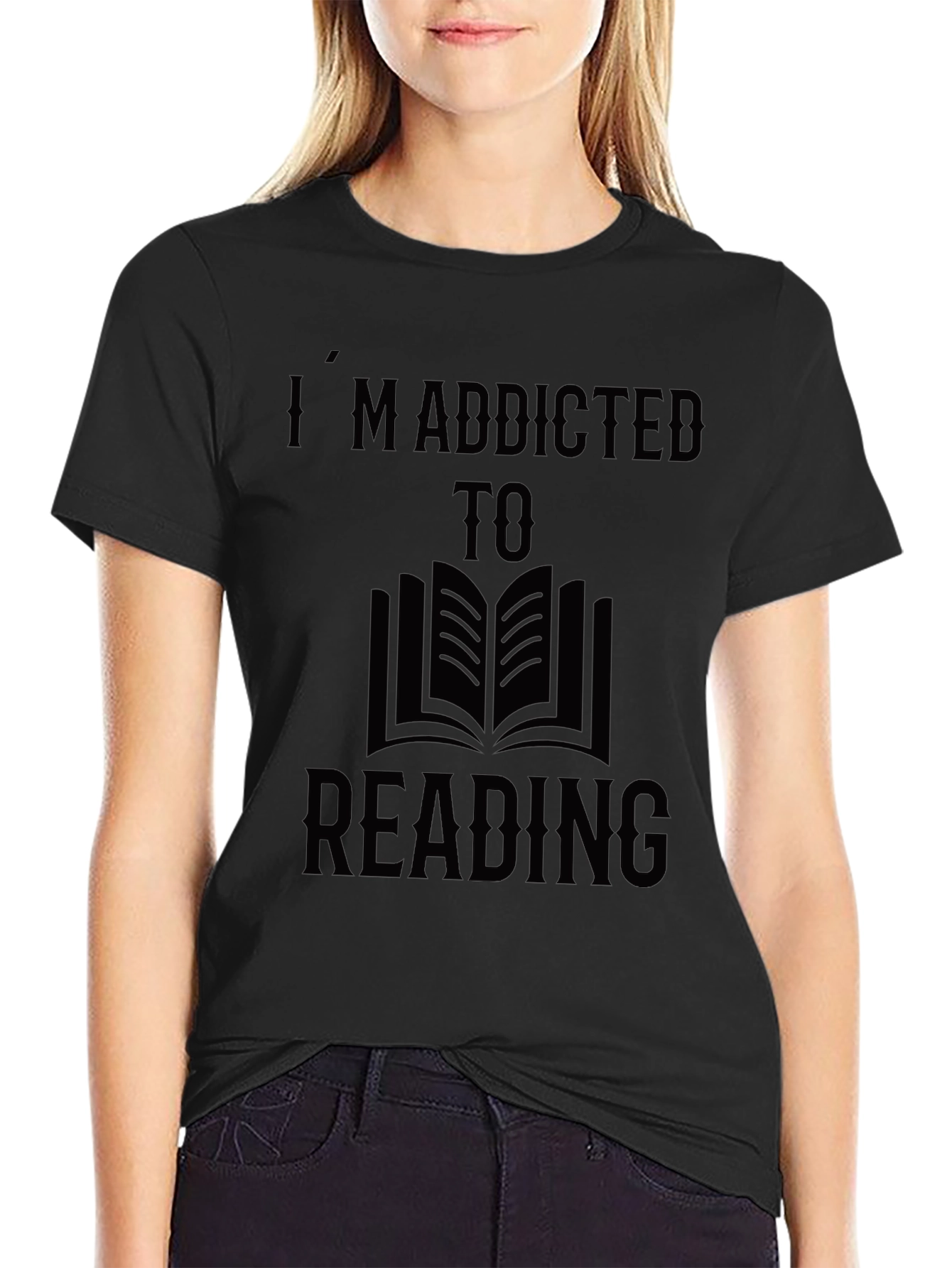 Im Addicted to Reading Graphic Tee