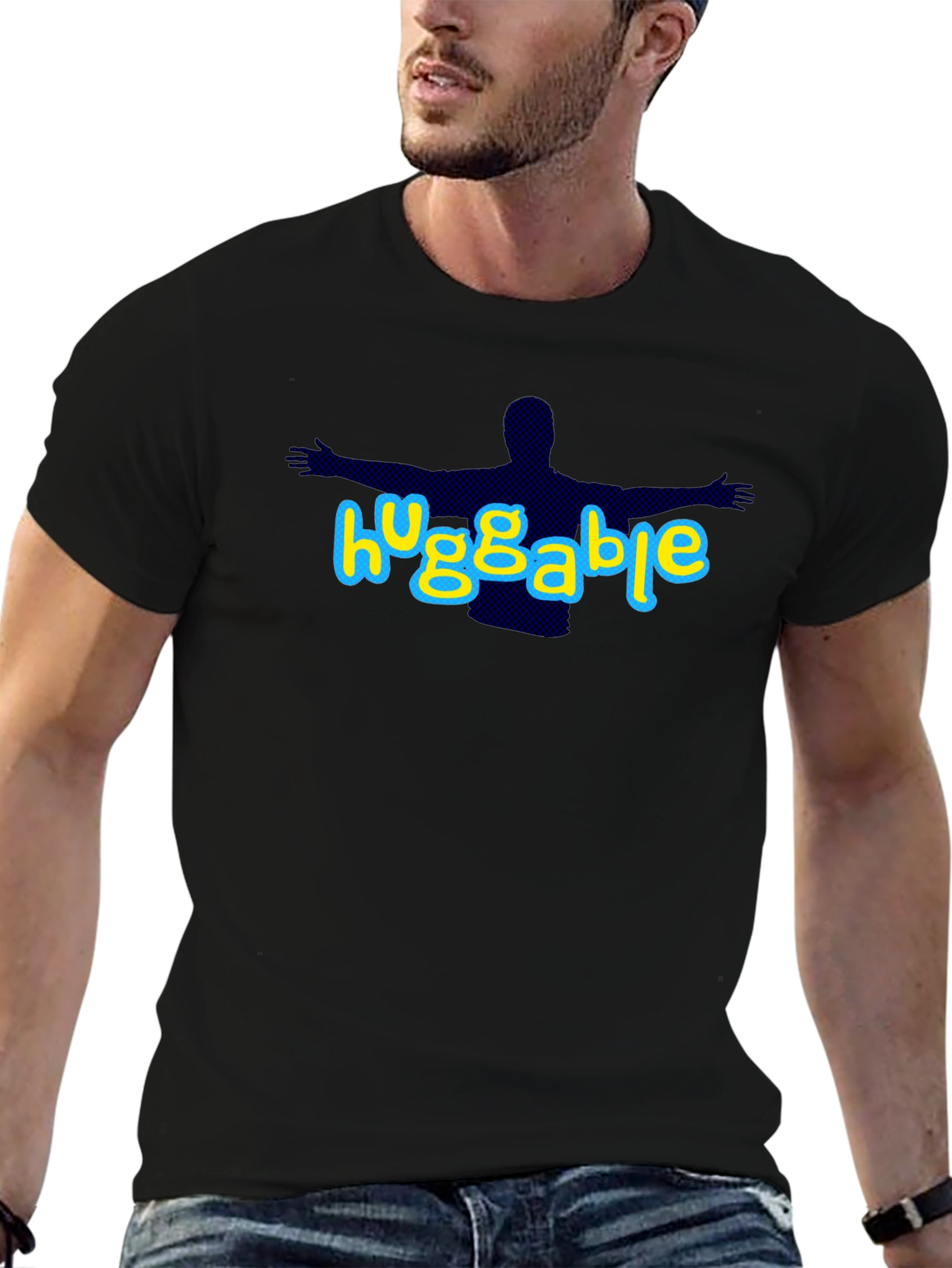 Huggable Graphic Tee - Embrace the Comfort
