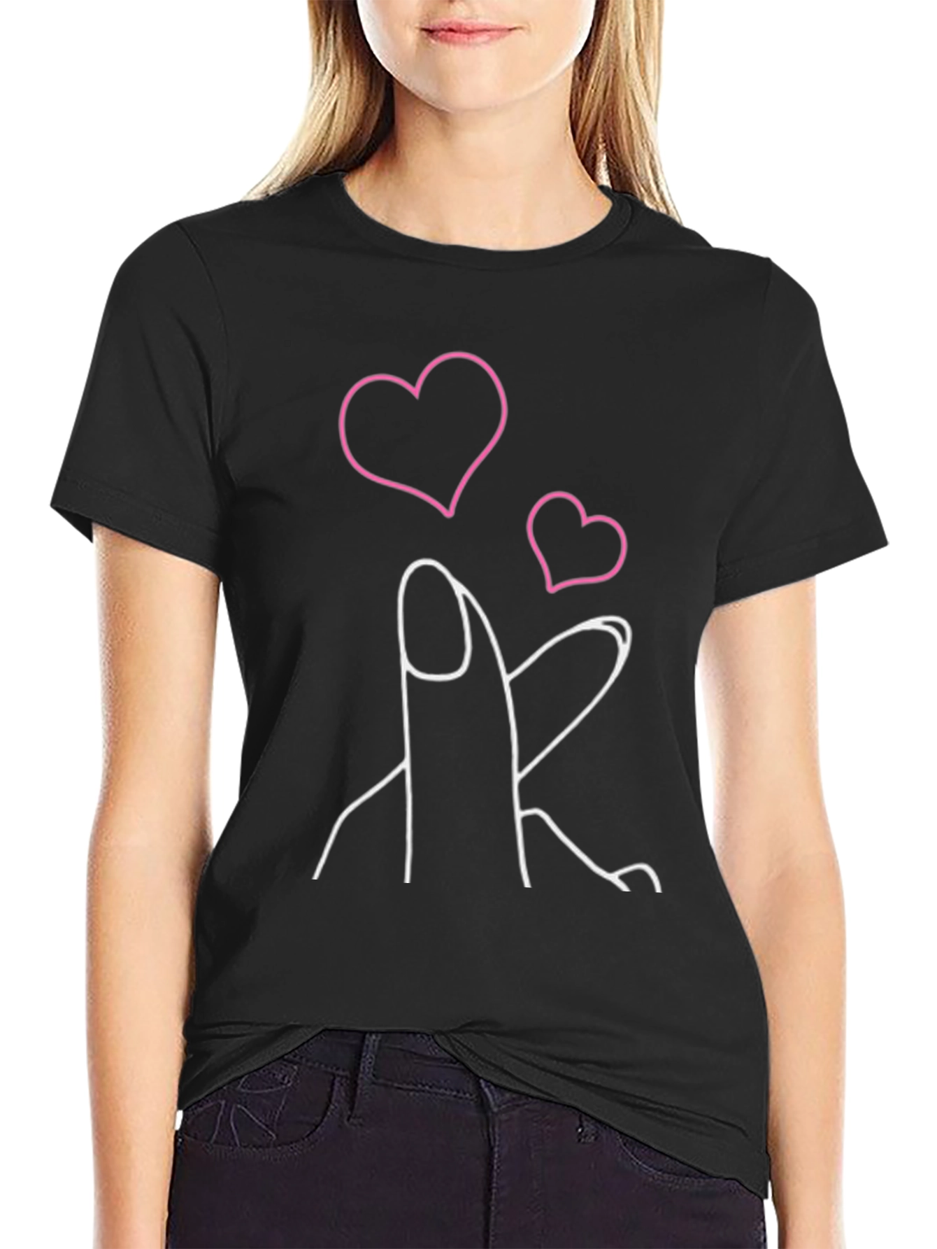 Love Gesture Graphic Tee