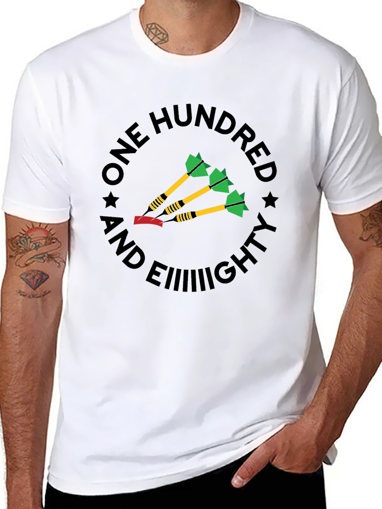 One Hundred and Eiiiiiighty Darts T-Shirt