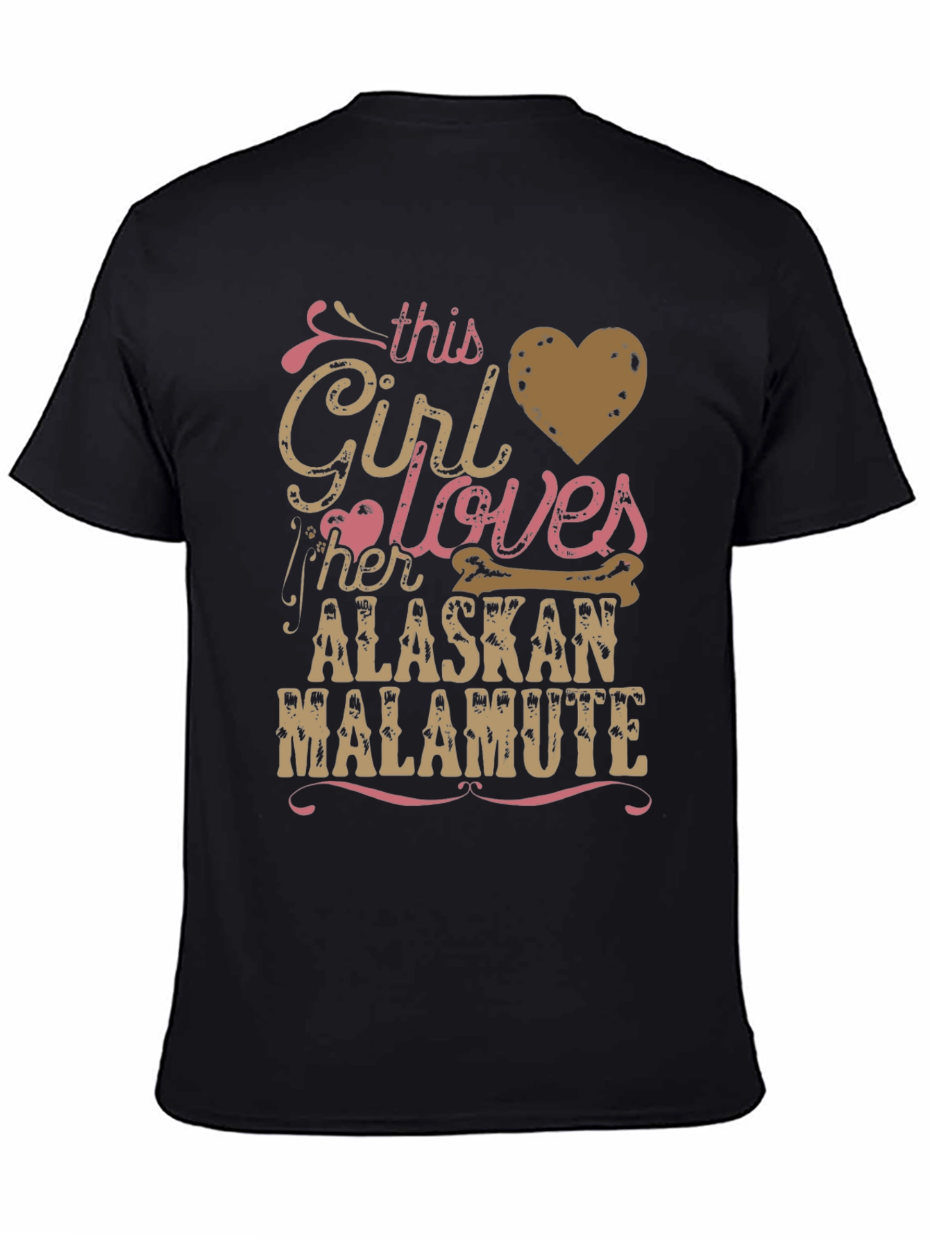Alaskan Malamute Girls T-Shirt