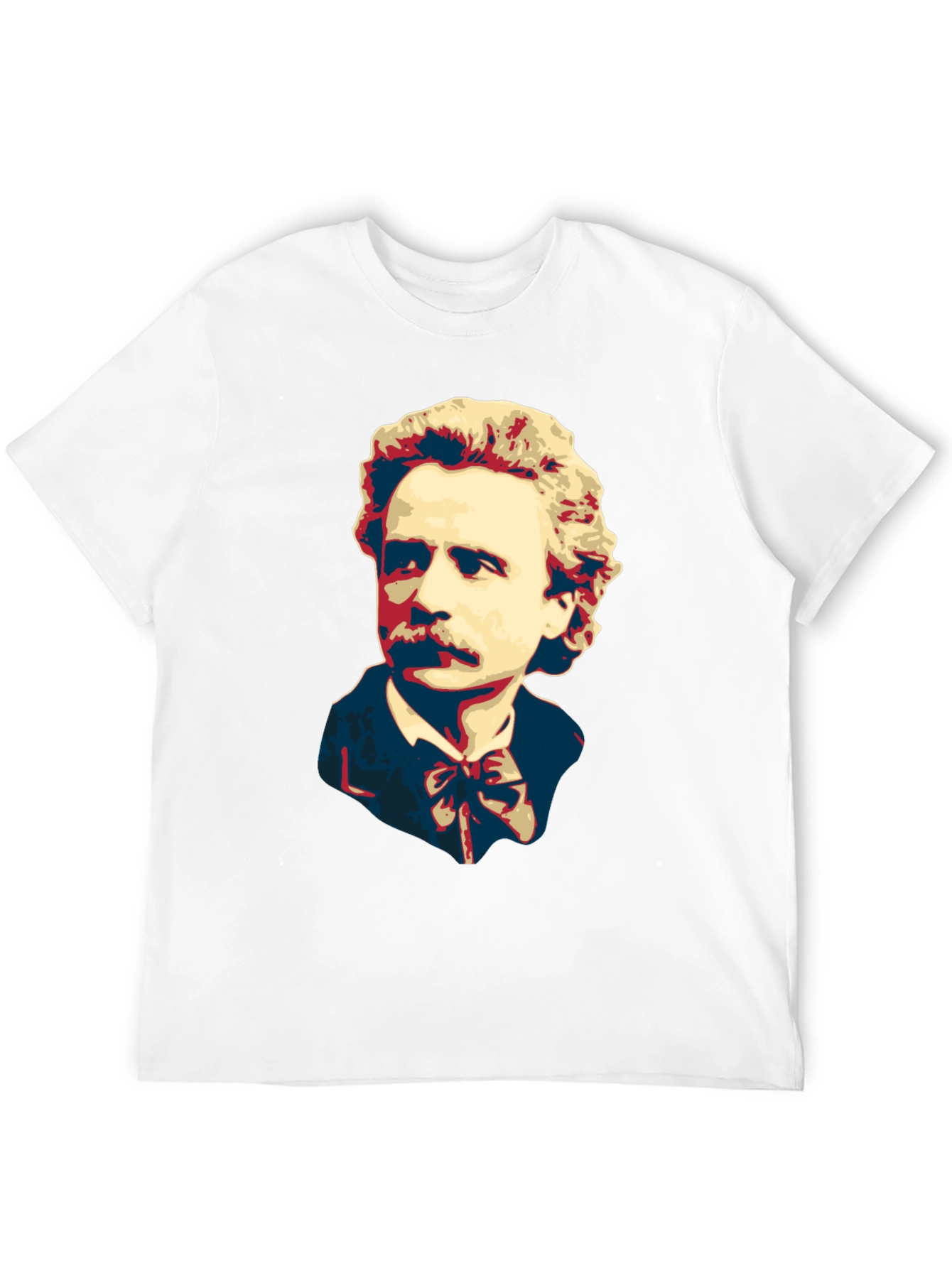 Mark Twain Graphic Tee - Classic Literary Style