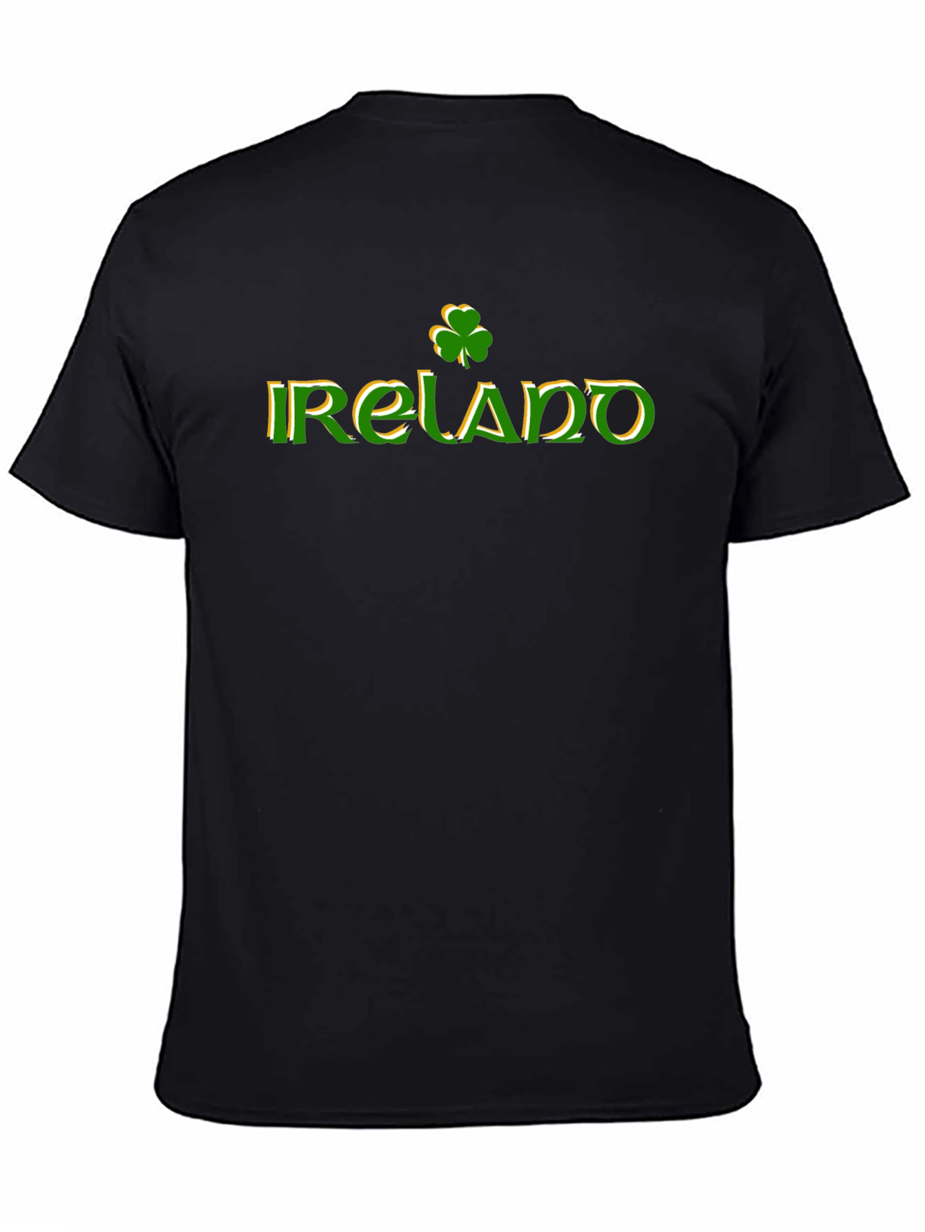 Ireland Shamrock Graphic Print T-Shirt