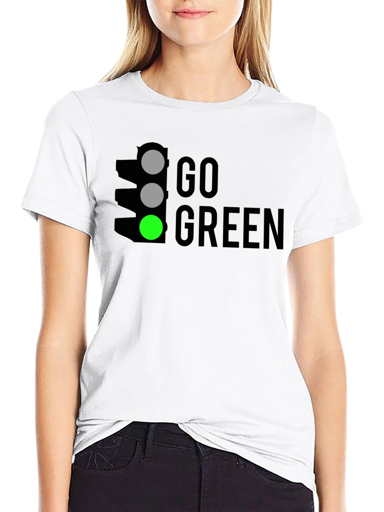 Go Green Traffic Light T-Shirt
