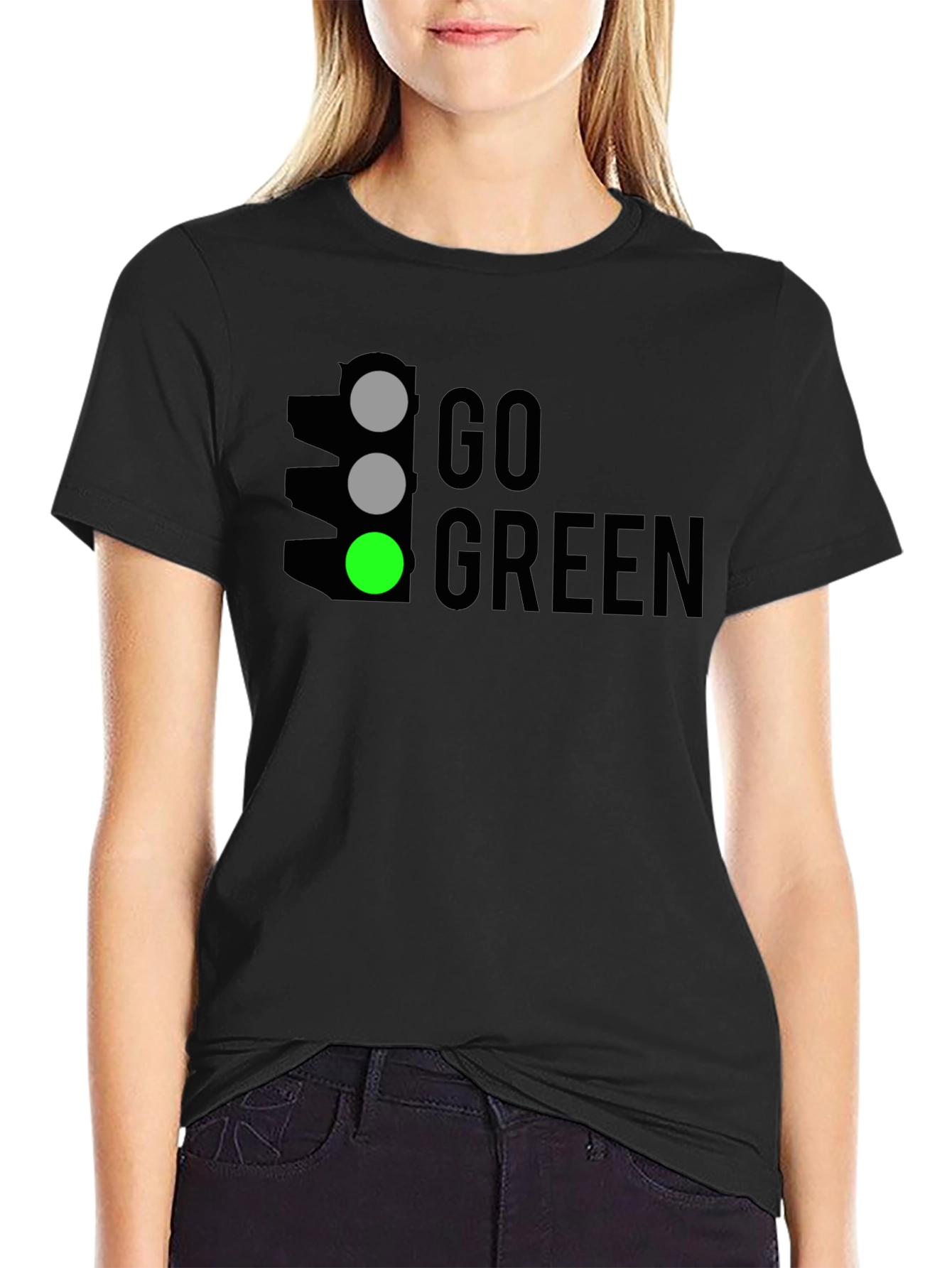 Go Green Traffic Light T-Shirt