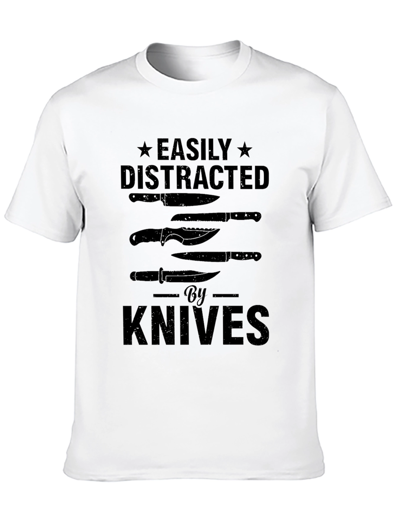 Easily Distracted by Knives T-Shirt