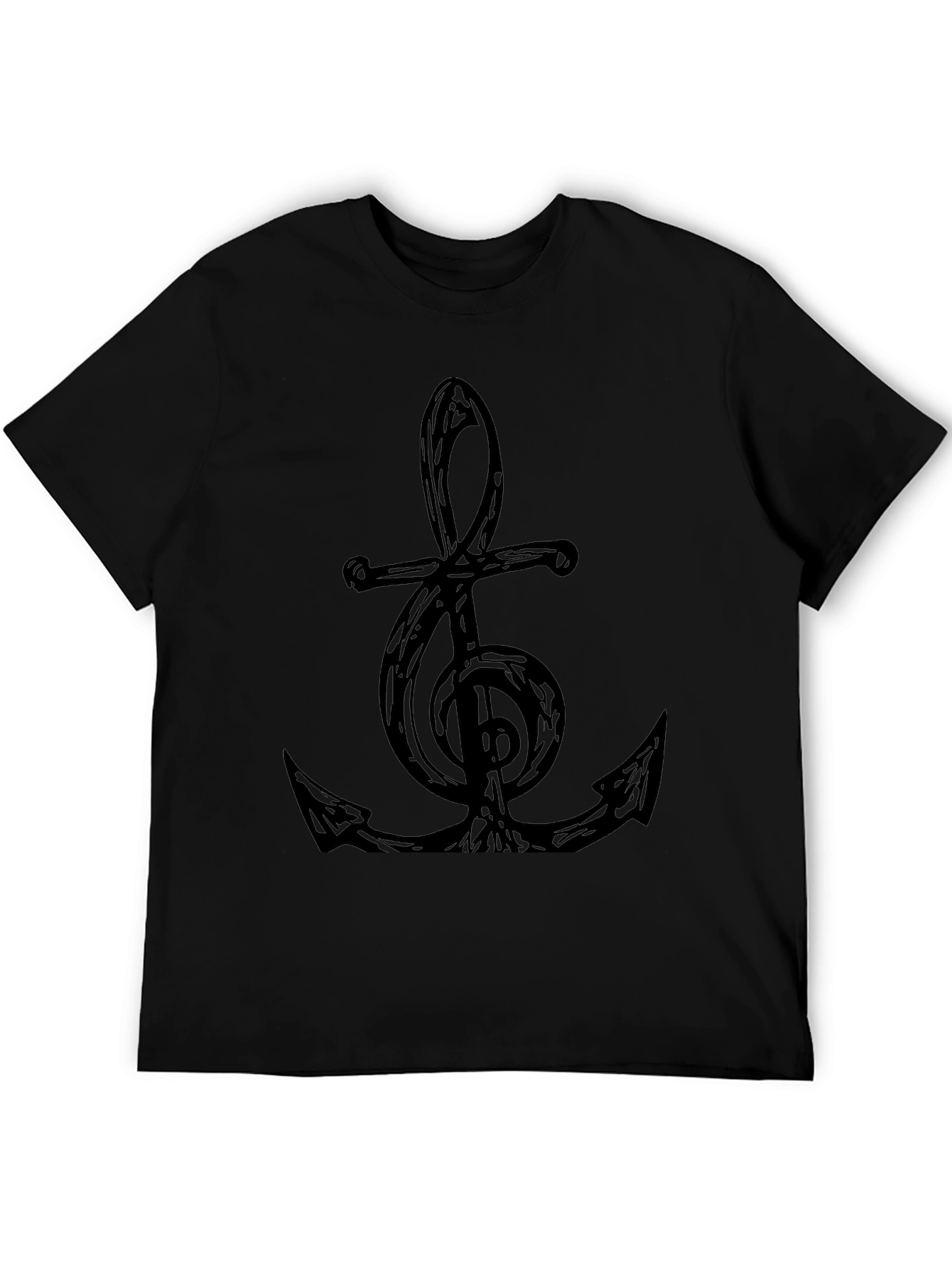 Anchor Treble Clef Graphic Tee