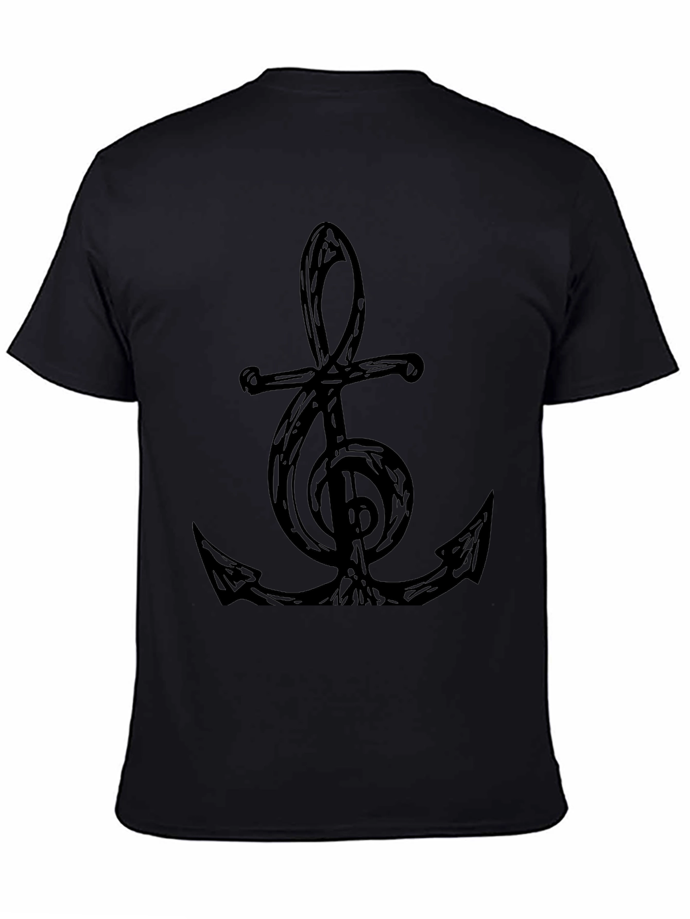 Anchor Treble Clef Graphic Tee