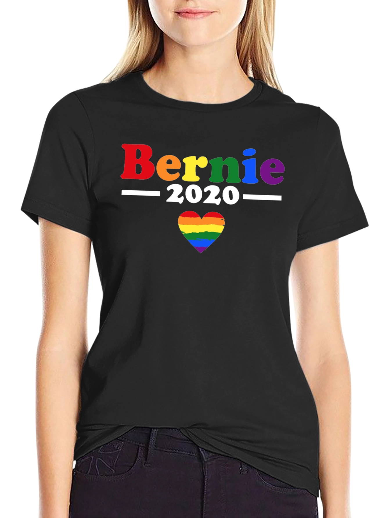 Bernie 2020 LGBTQ+ Pride T-Shirt