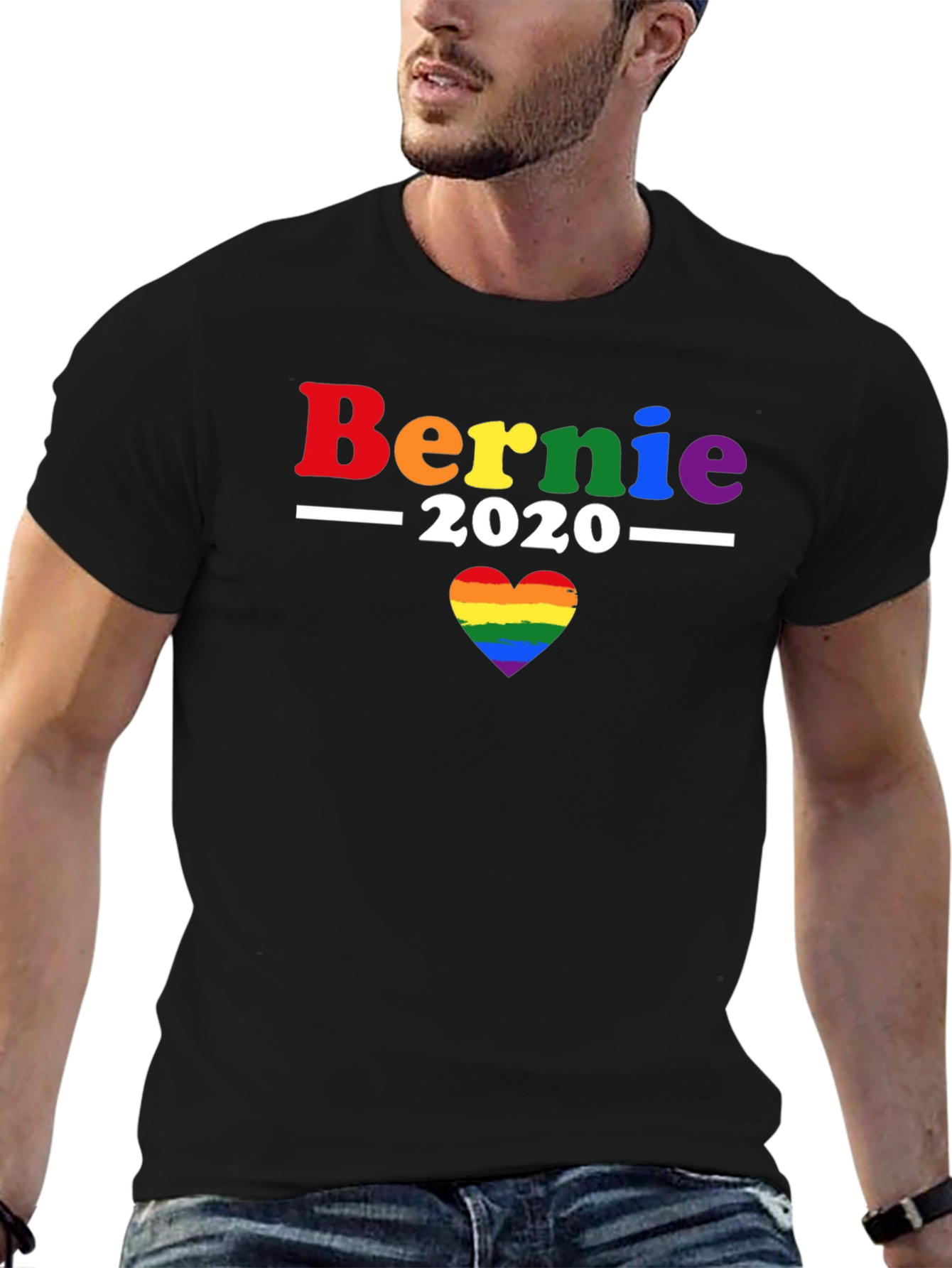 Bernie 2020 LGBTQ+ Pride T-Shirt