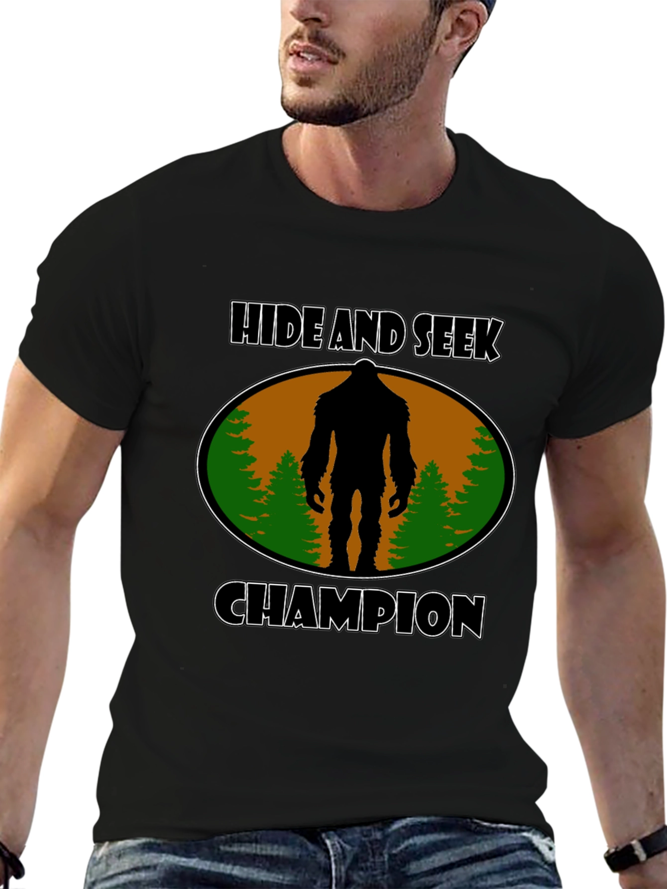 Hide and Seek Champion Bigfoot T-Shirt