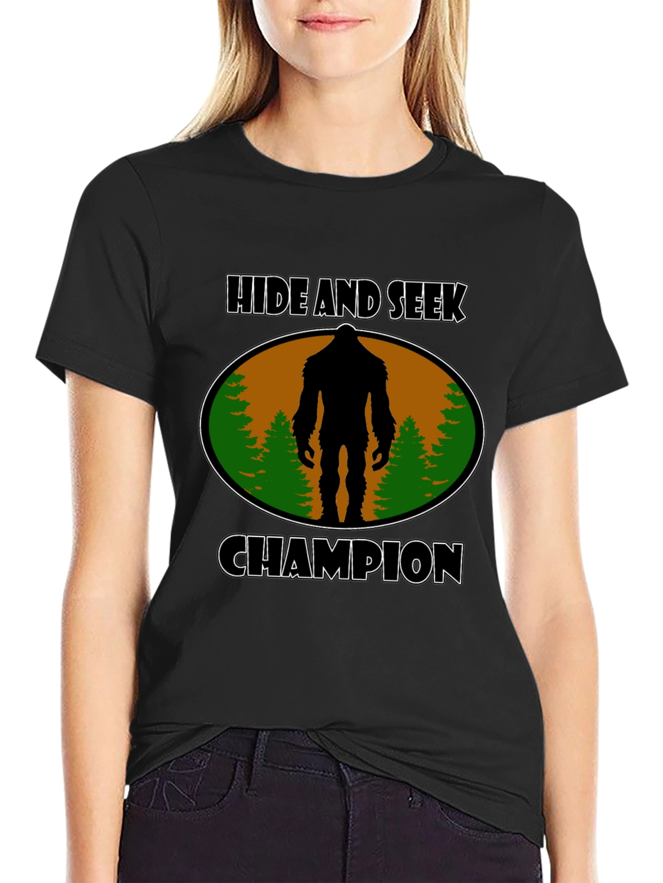 Hide and Seek Champion Bigfoot T-Shirt