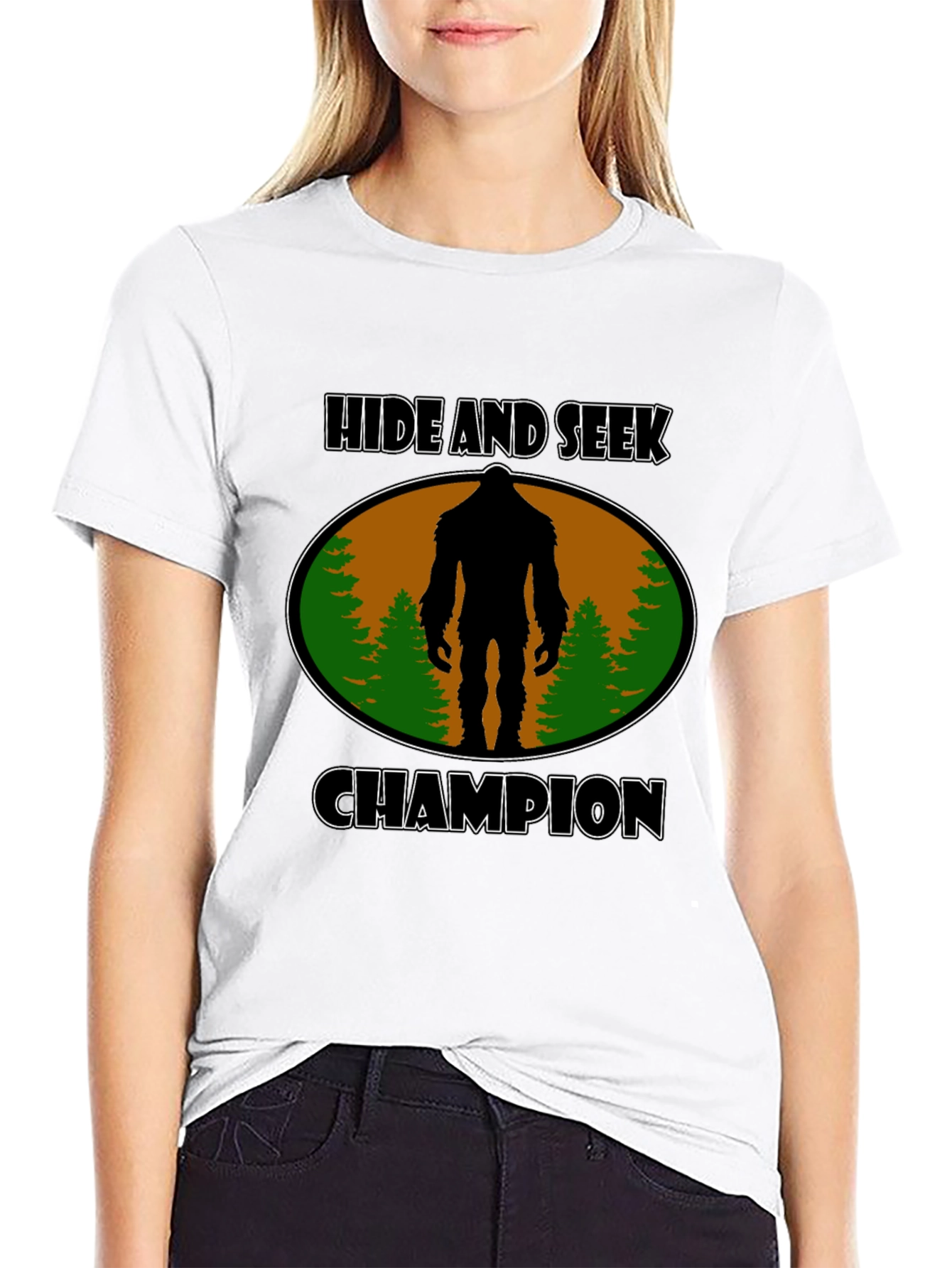 Hide and Seek Champion Bigfoot T-Shirt