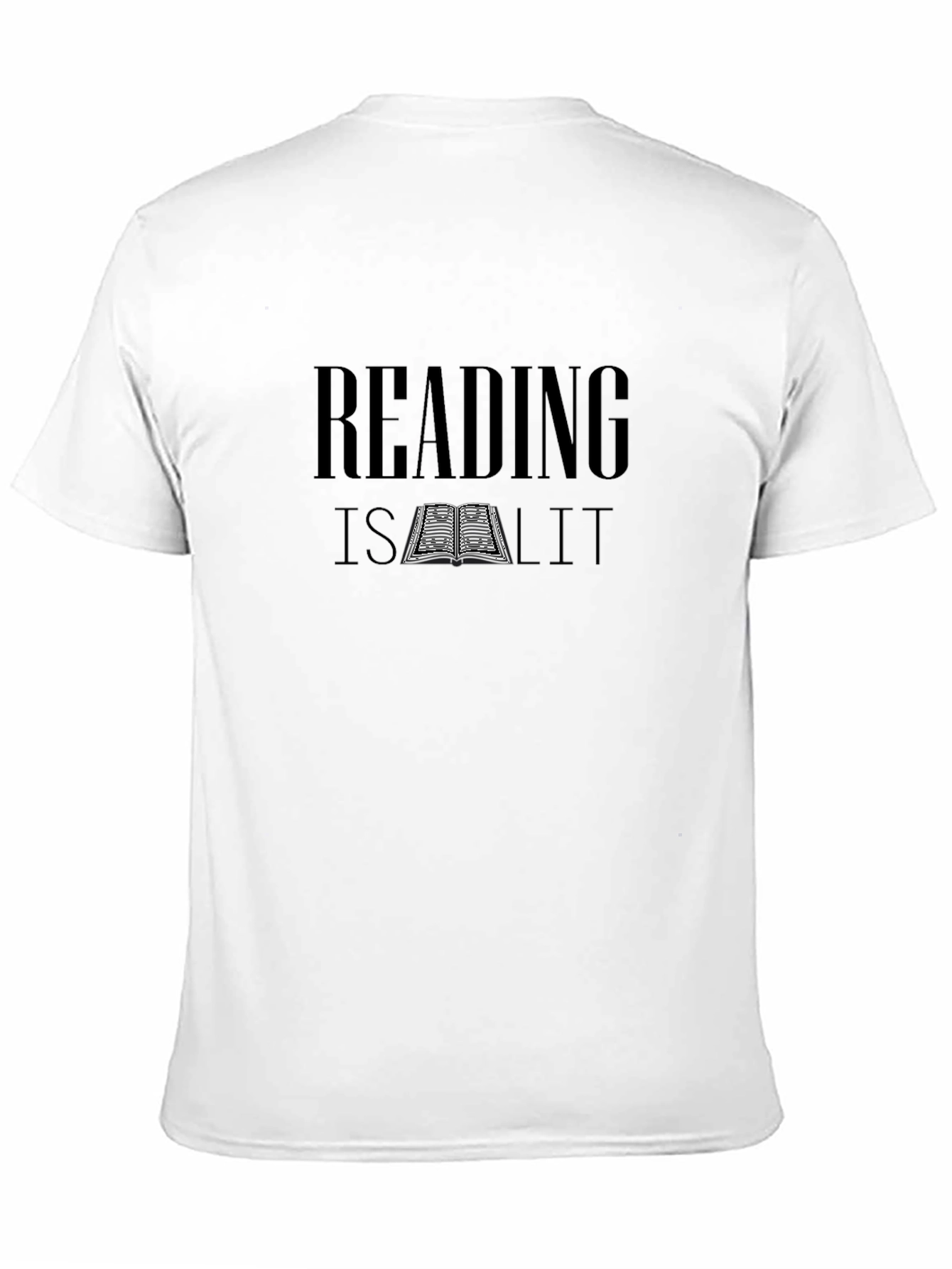 Reading Is Lit Black T-Shirt