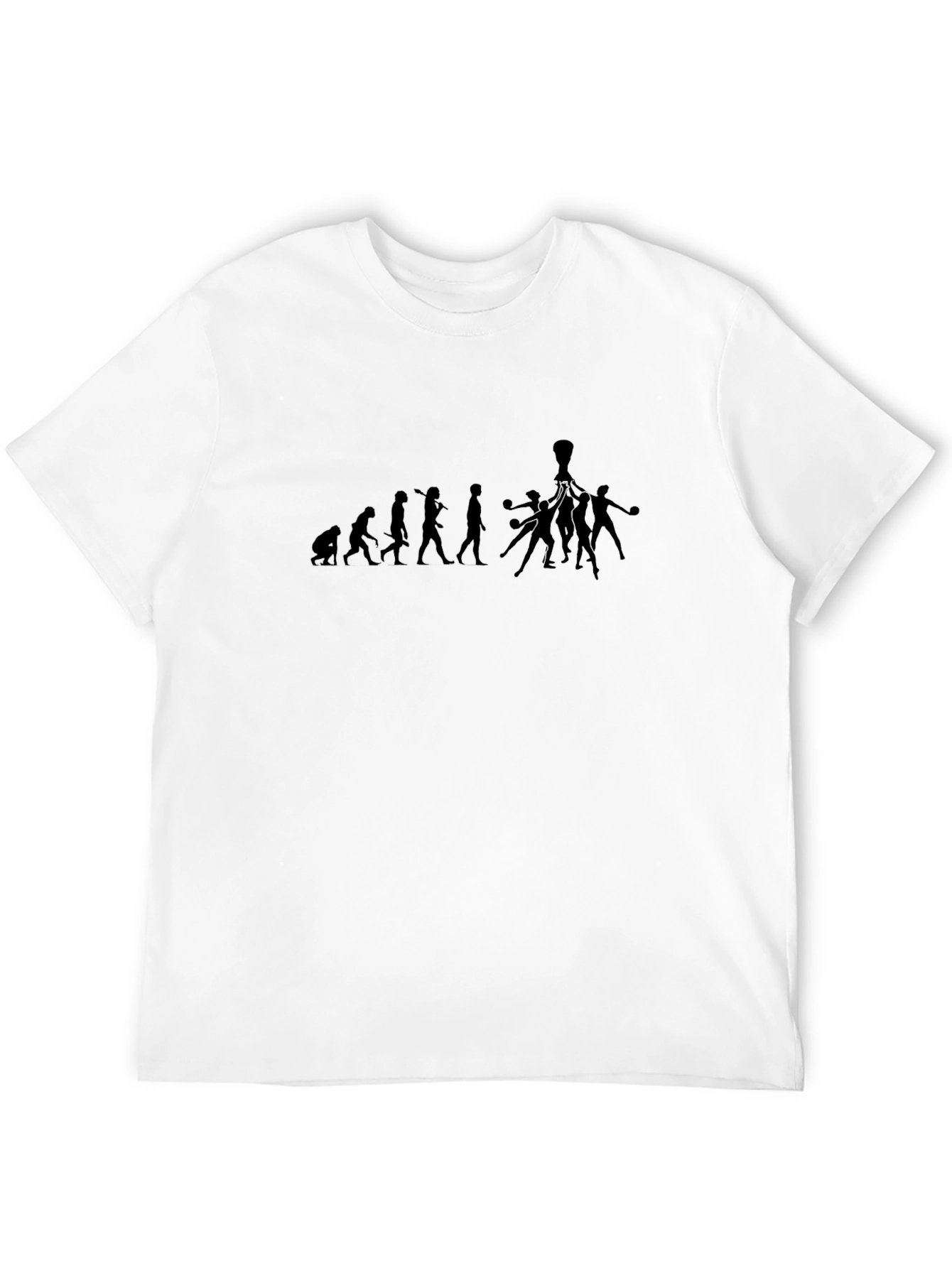 Bowling Evolution Black T-Shirt