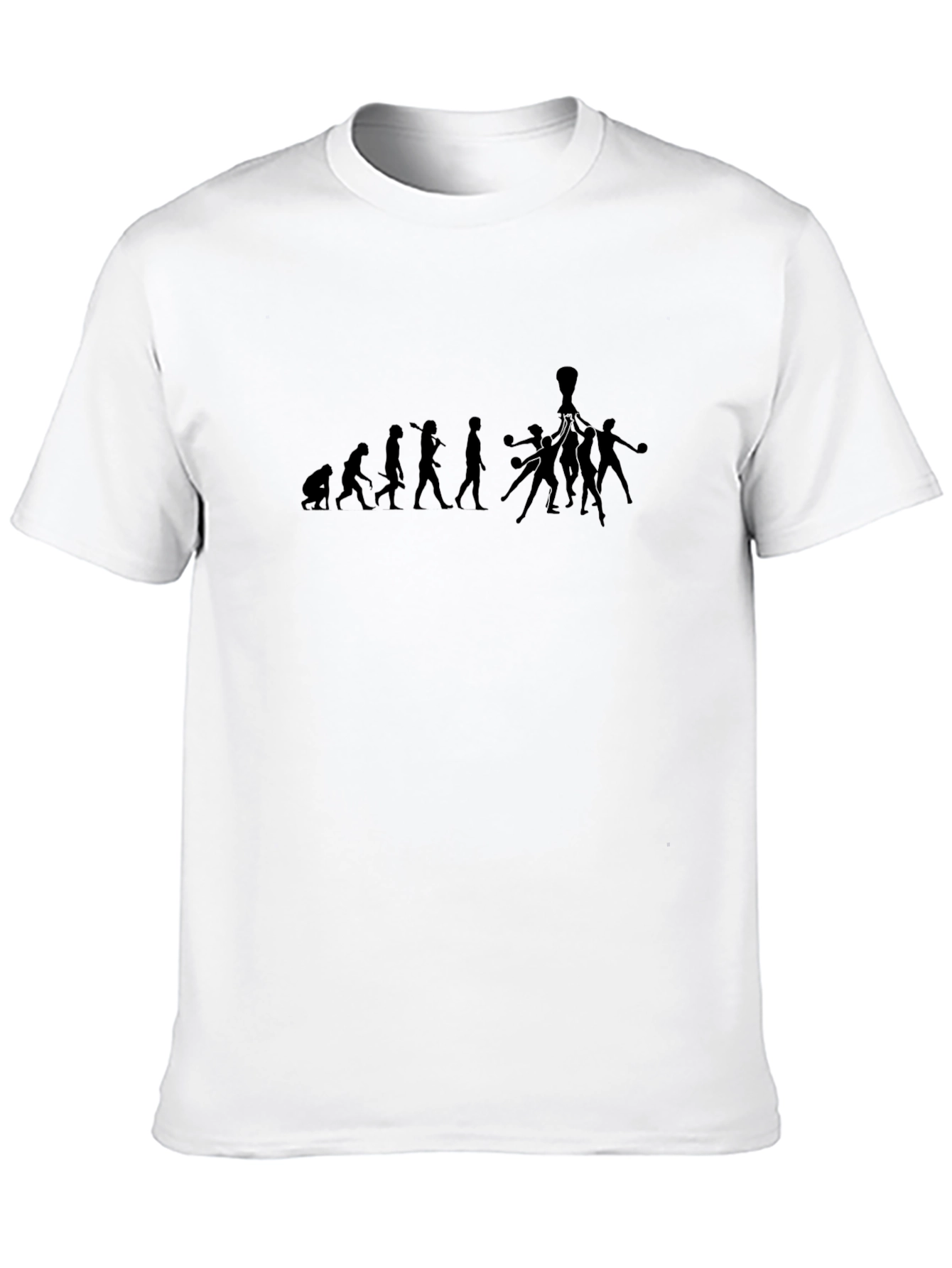 Bowling Evolution Black T-Shirt