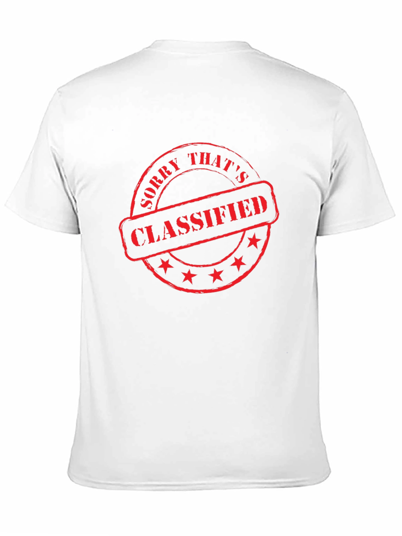 Classified Graphic Tee - Mens Black T-Shirt