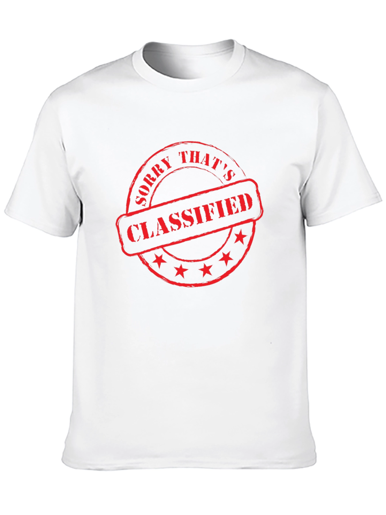 Classified Graphic Tee - Mens Black T-Shirt