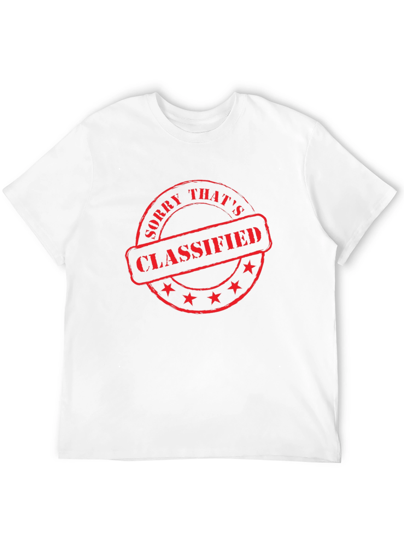 Classified Graphic Tee - Mens Black T-Shirt