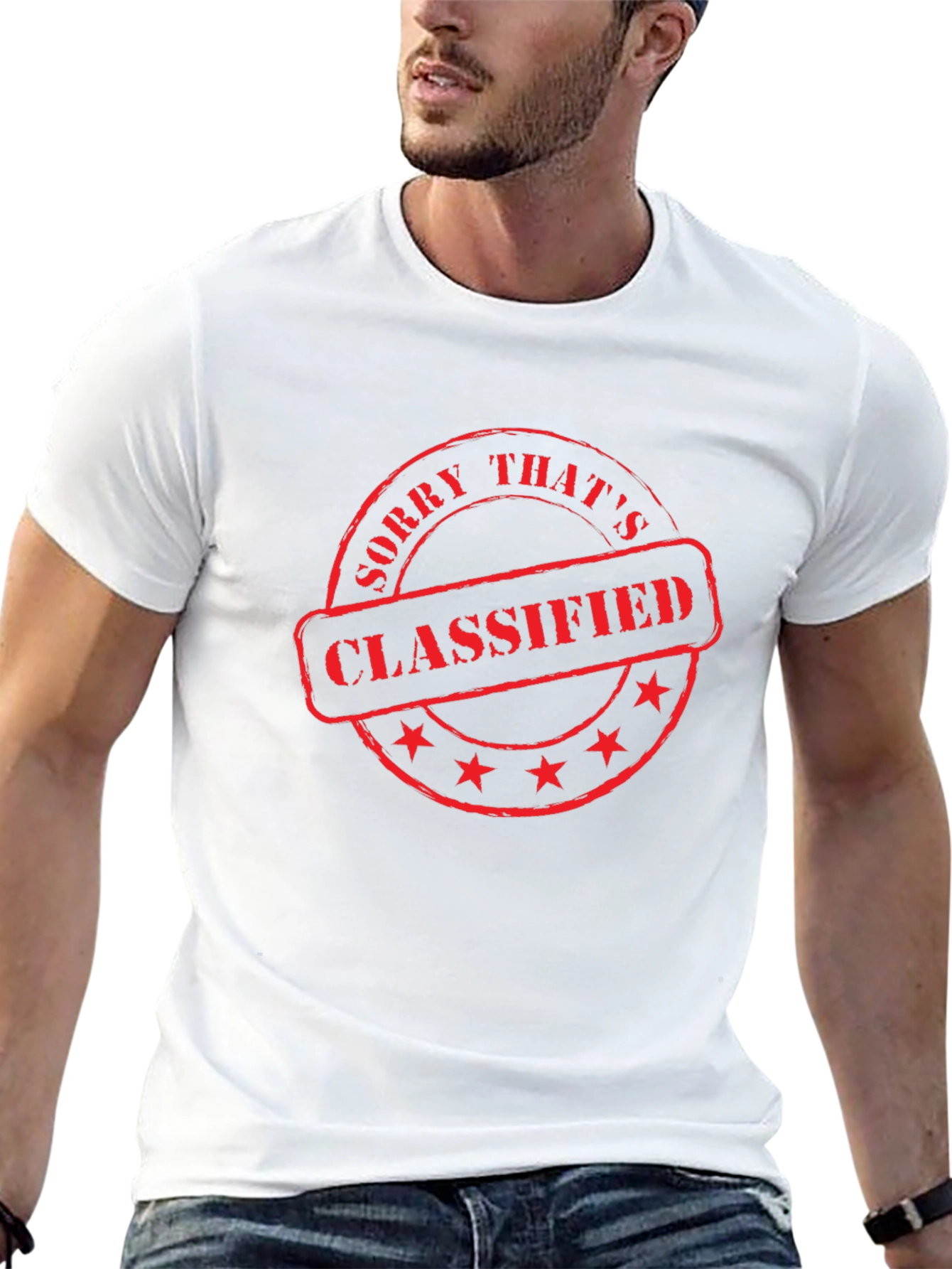 Classified Graphic Tee - Mens Black T-Shirt