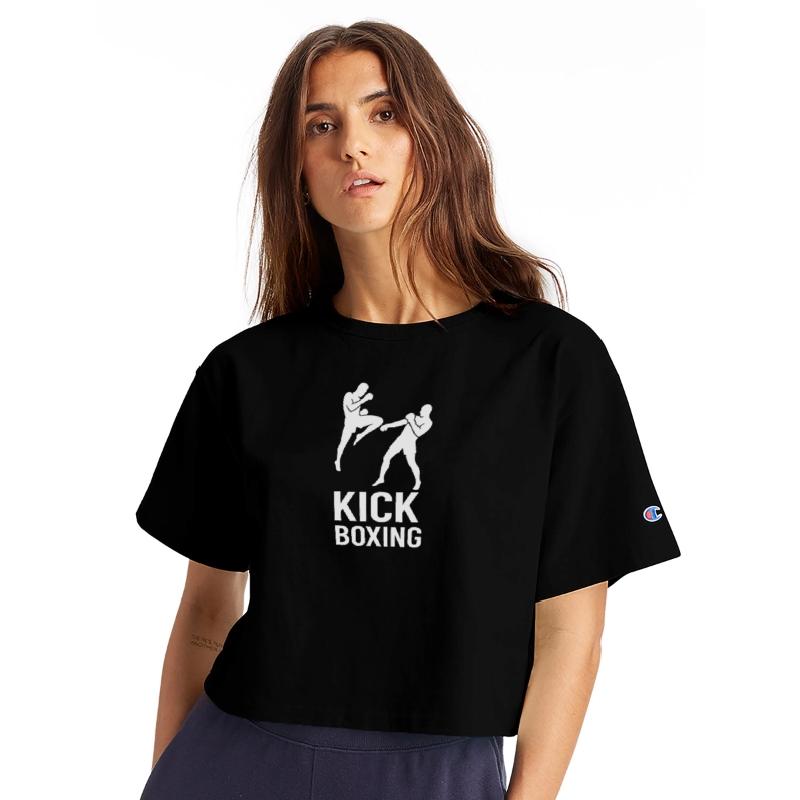 Kickboxing Fighters Silhouette