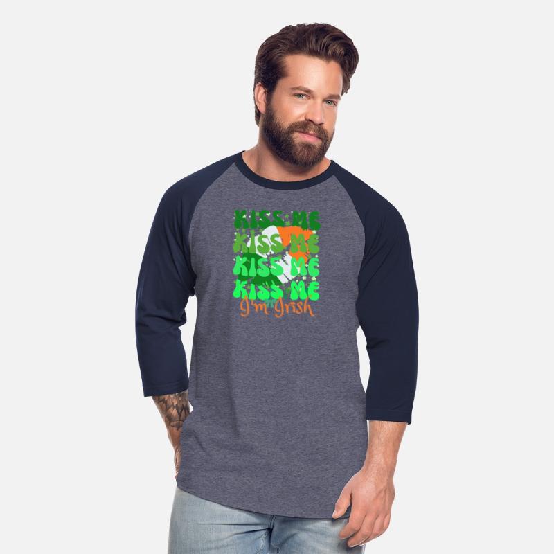 Kiss Me I'm Irish Funny St Patricks Day Ireland