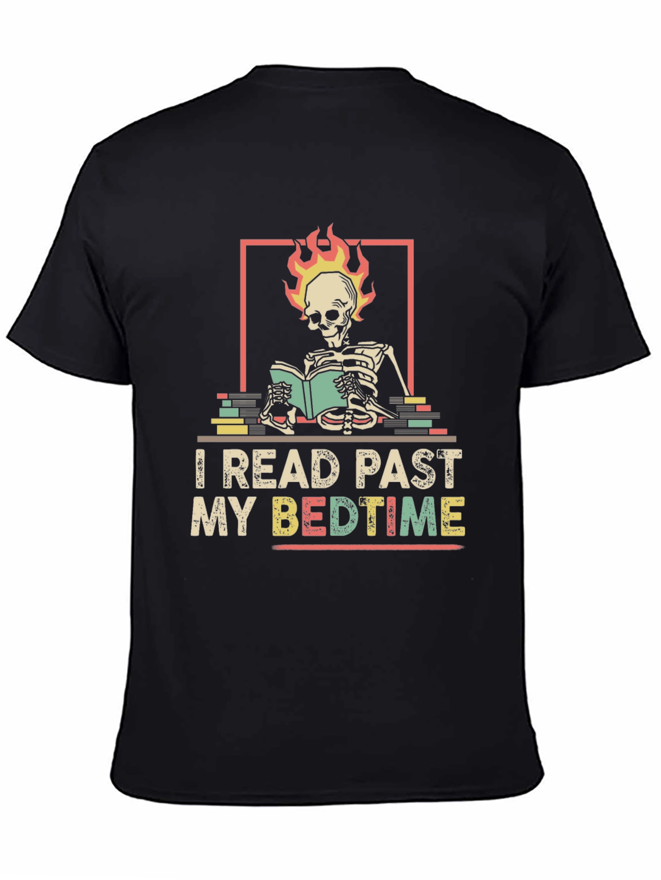 I Read Past My Bedtime Graphic T-Shirt