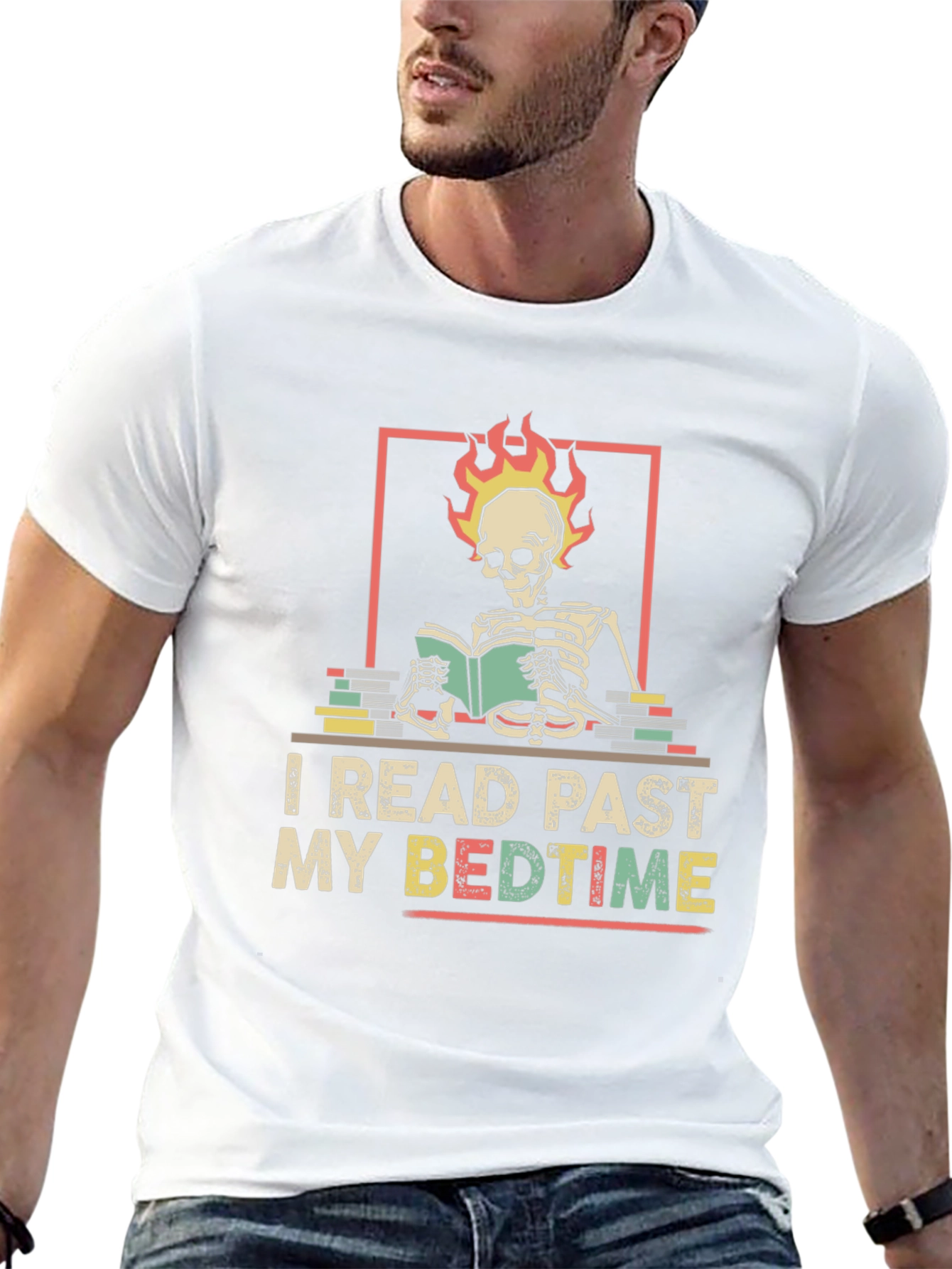 I Read Past My Bedtime Graphic T-Shirt