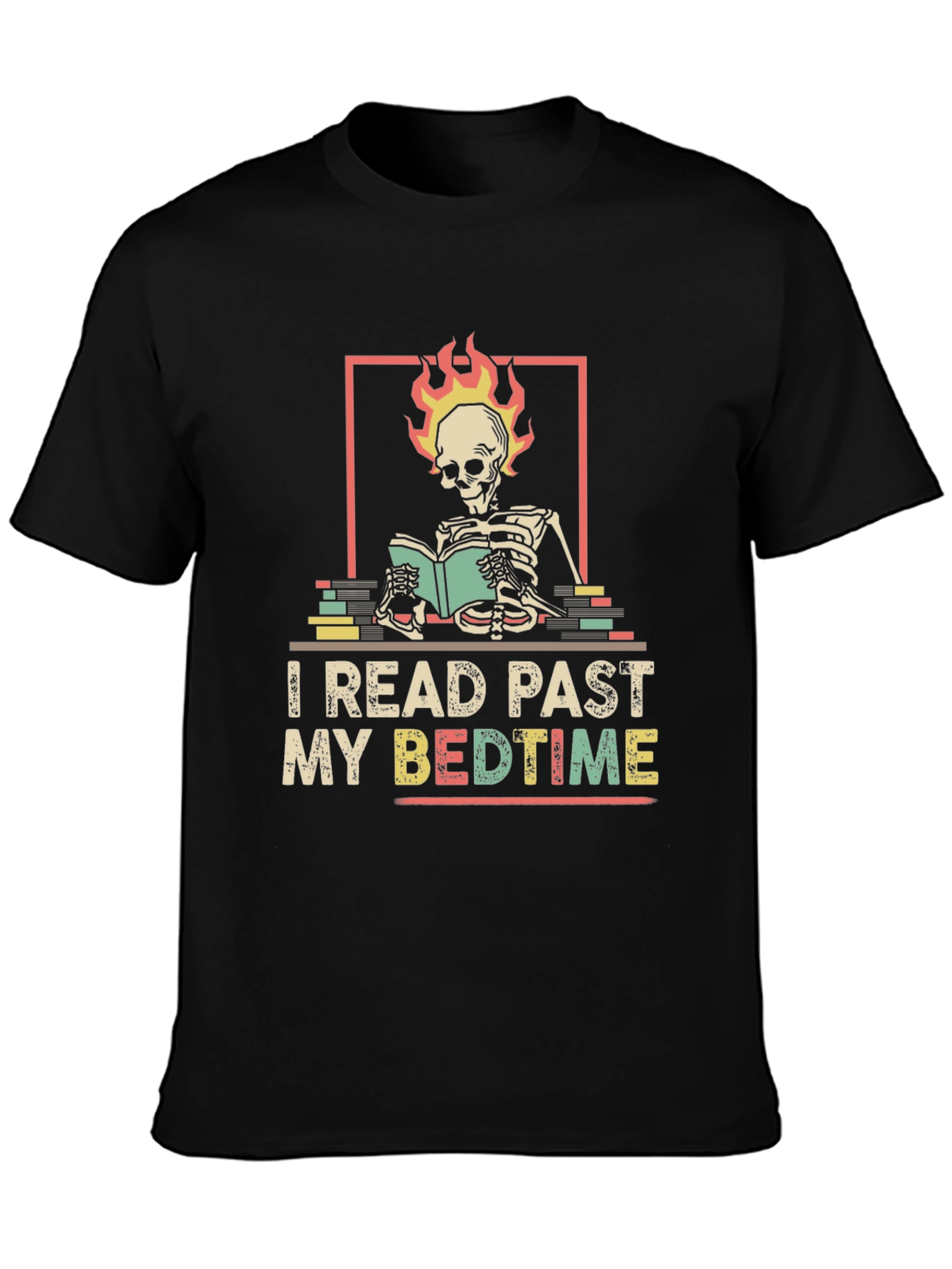 I Read Past My Bedtime Graphic T-Shirt