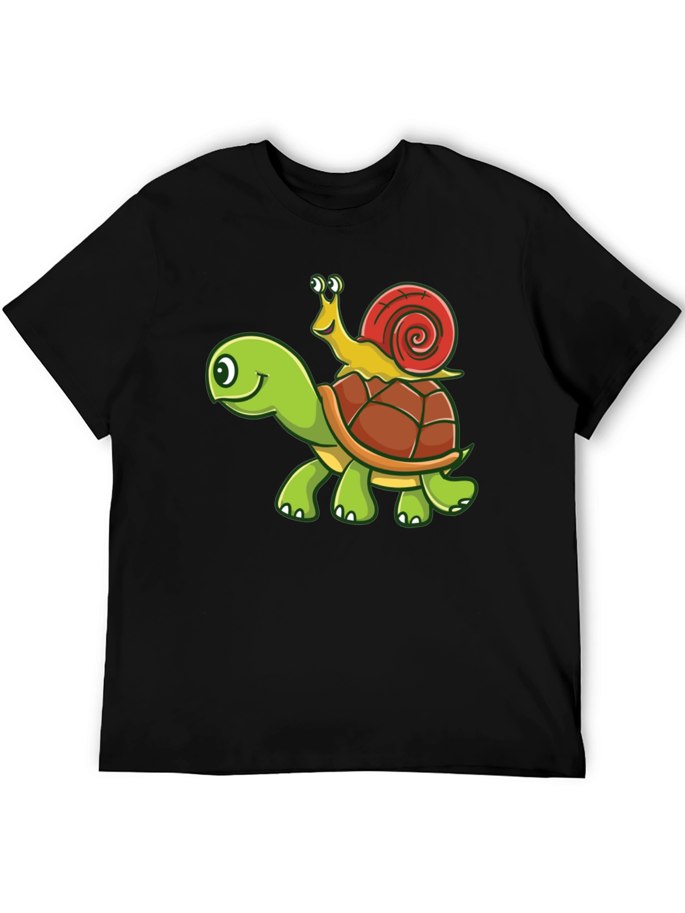 Turtle and Snail Graphic Tee
