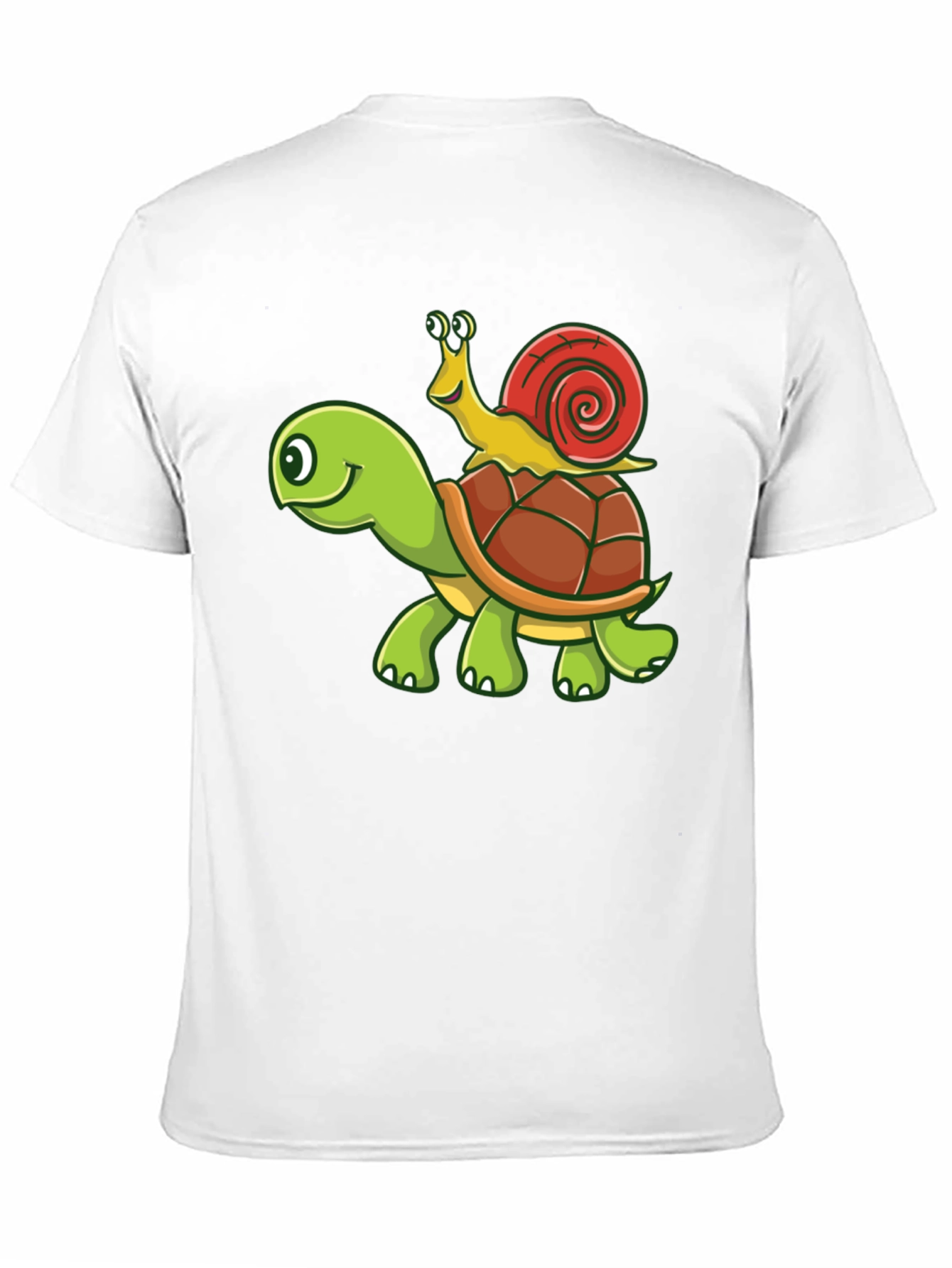 Turtle and Snail Graphic Tee