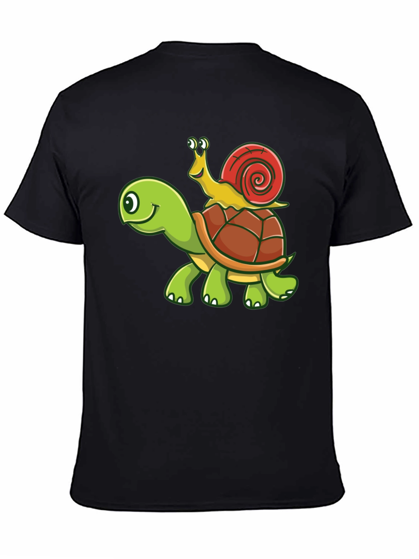 Turtle and Snail Graphic Tee