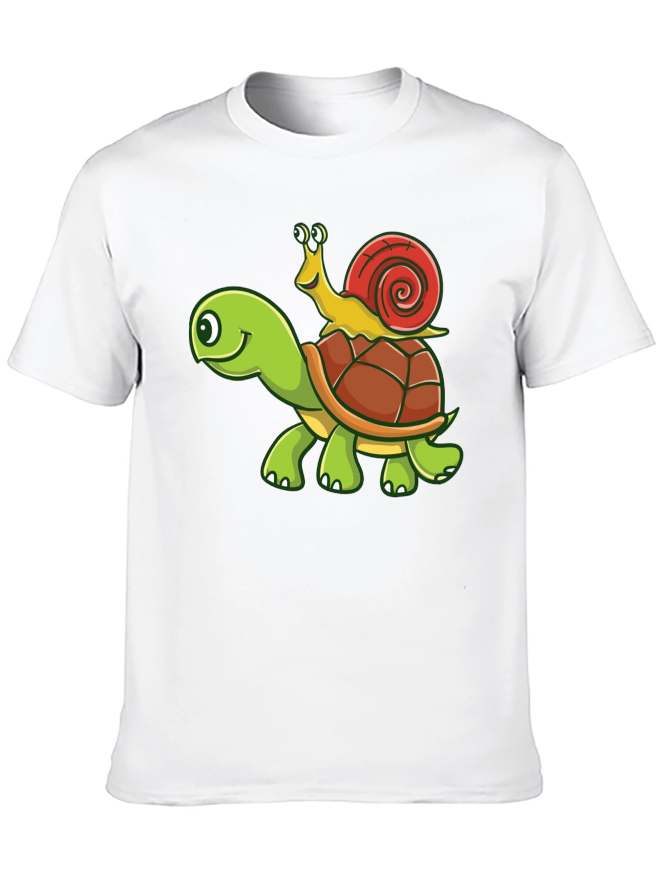 Turtle and Snail Graphic Tee
