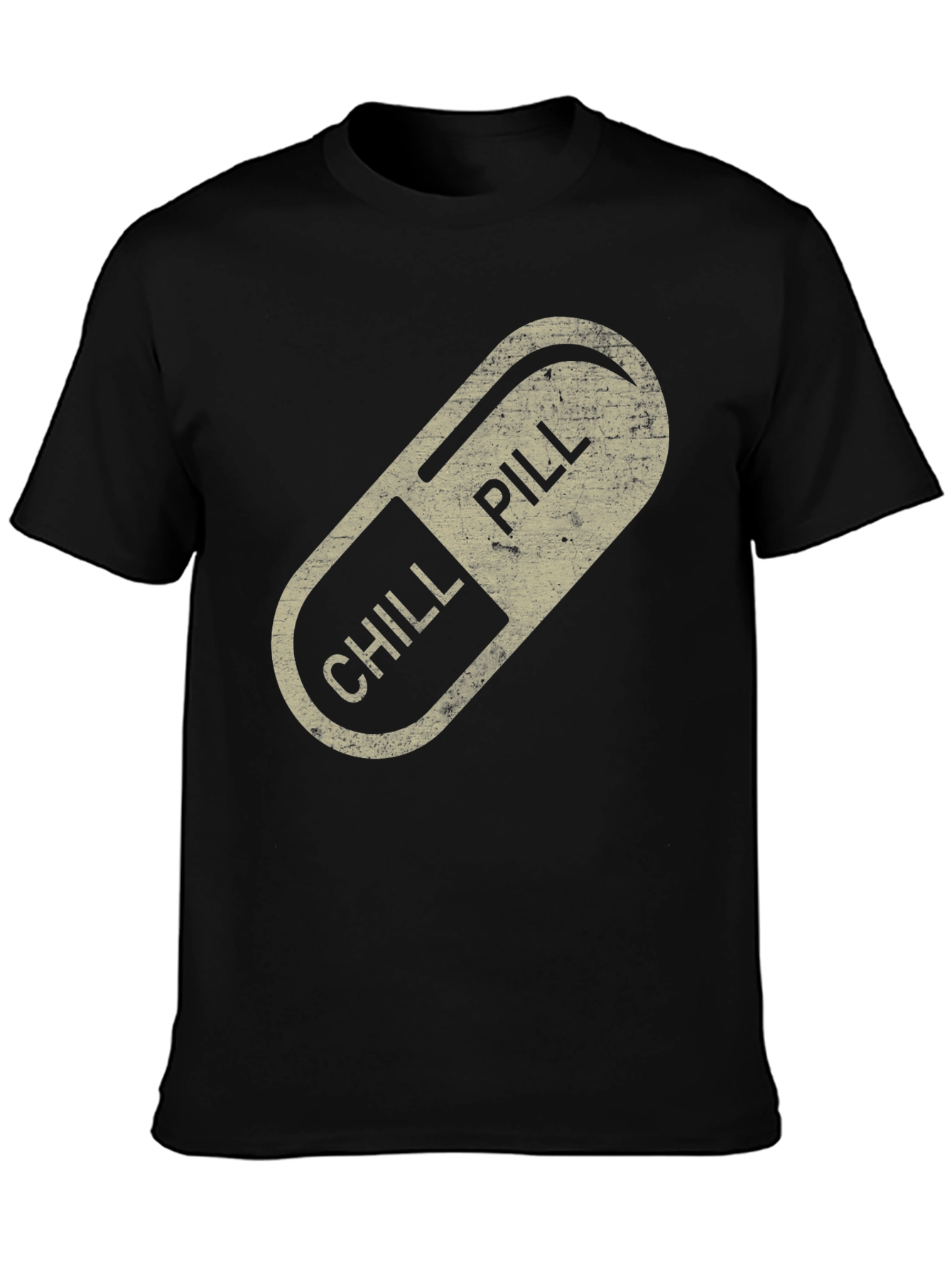 Chill Pill Graphic Tee - Relaxed Vibe
