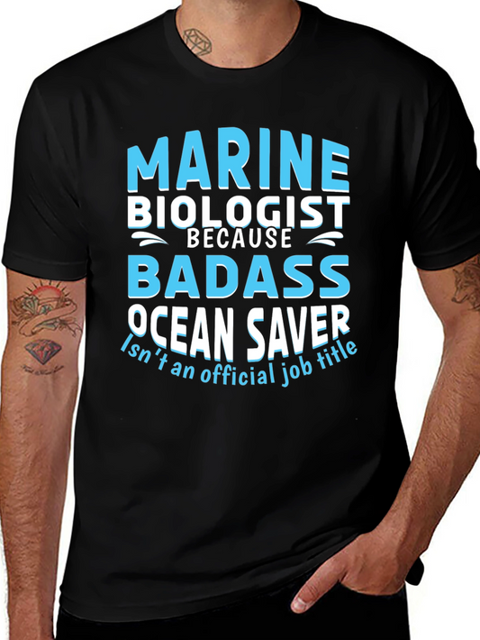 Marine Biologist Badass T-Shirt