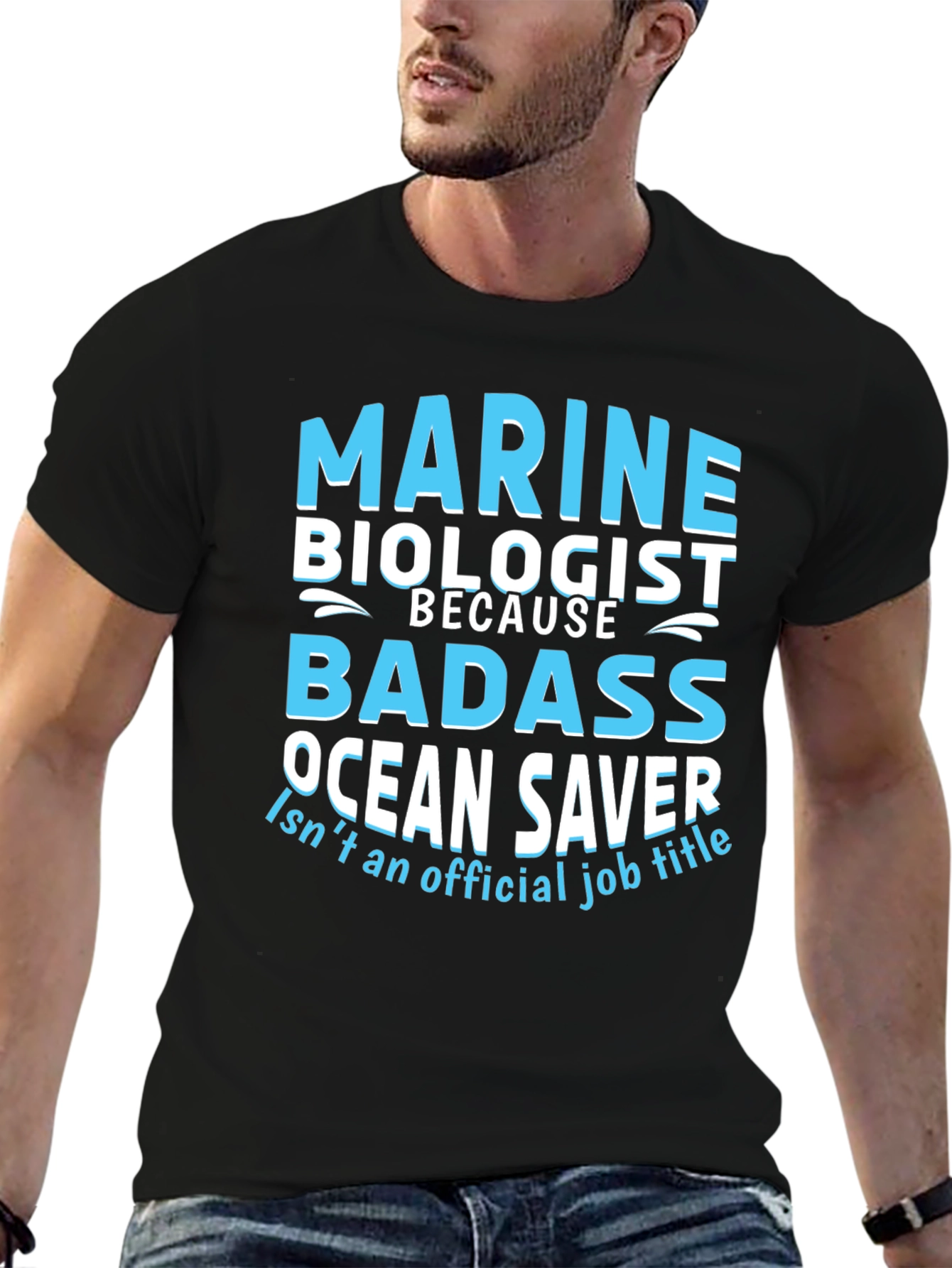 Marine Biologist Badass T-Shirt