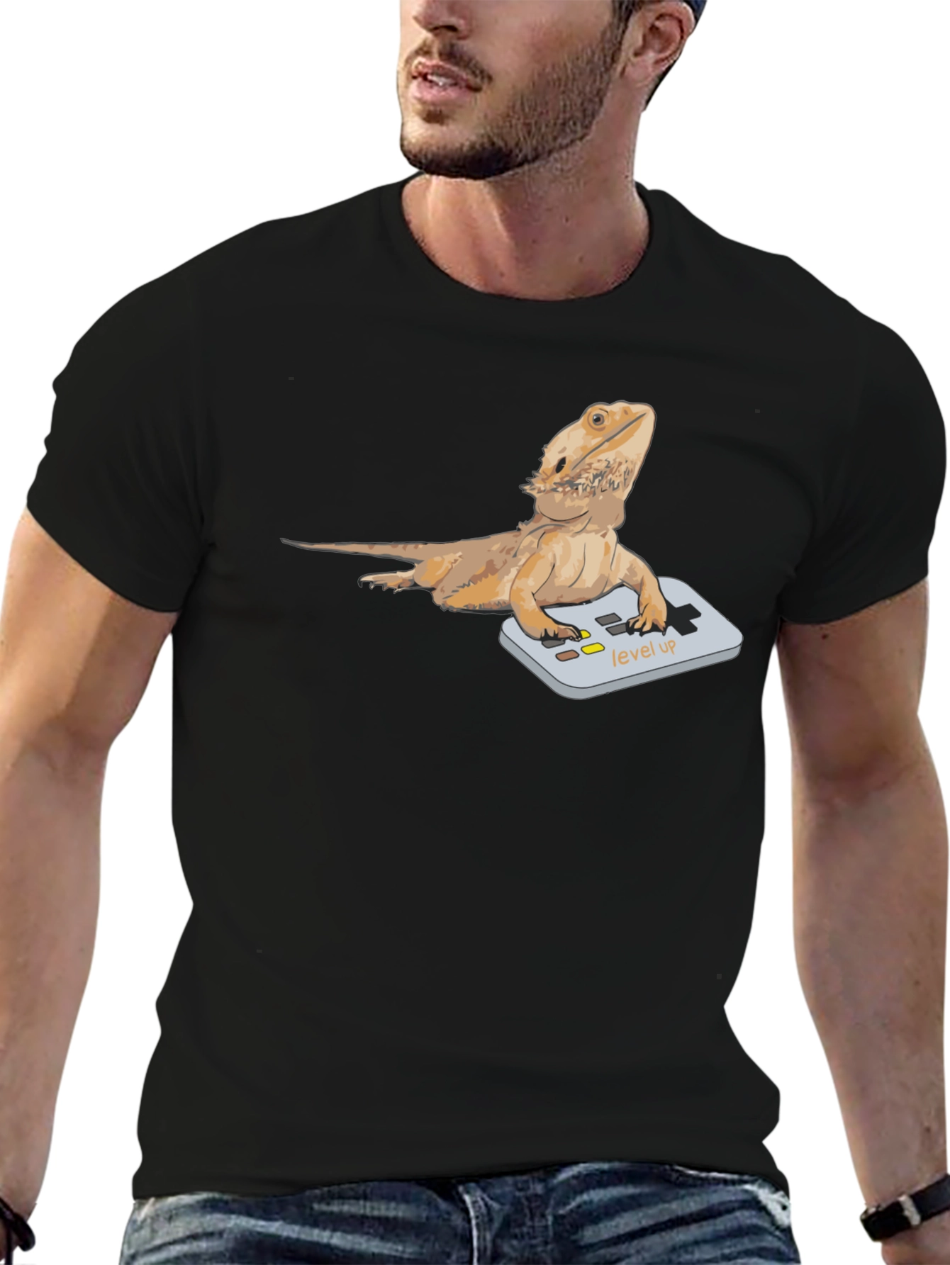 Bearded Dragon Gamer T-Shirt