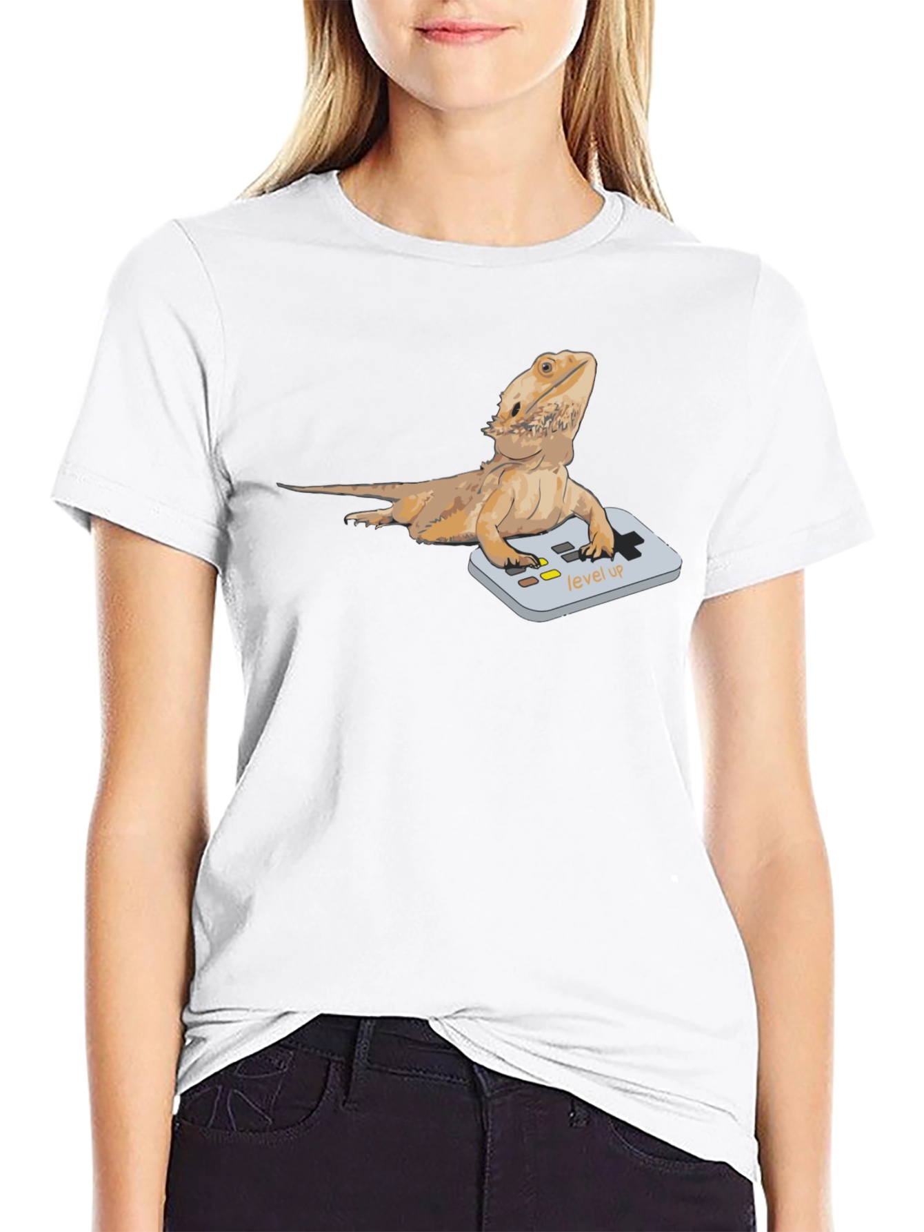 Bearded Dragon Gamer T-Shirt