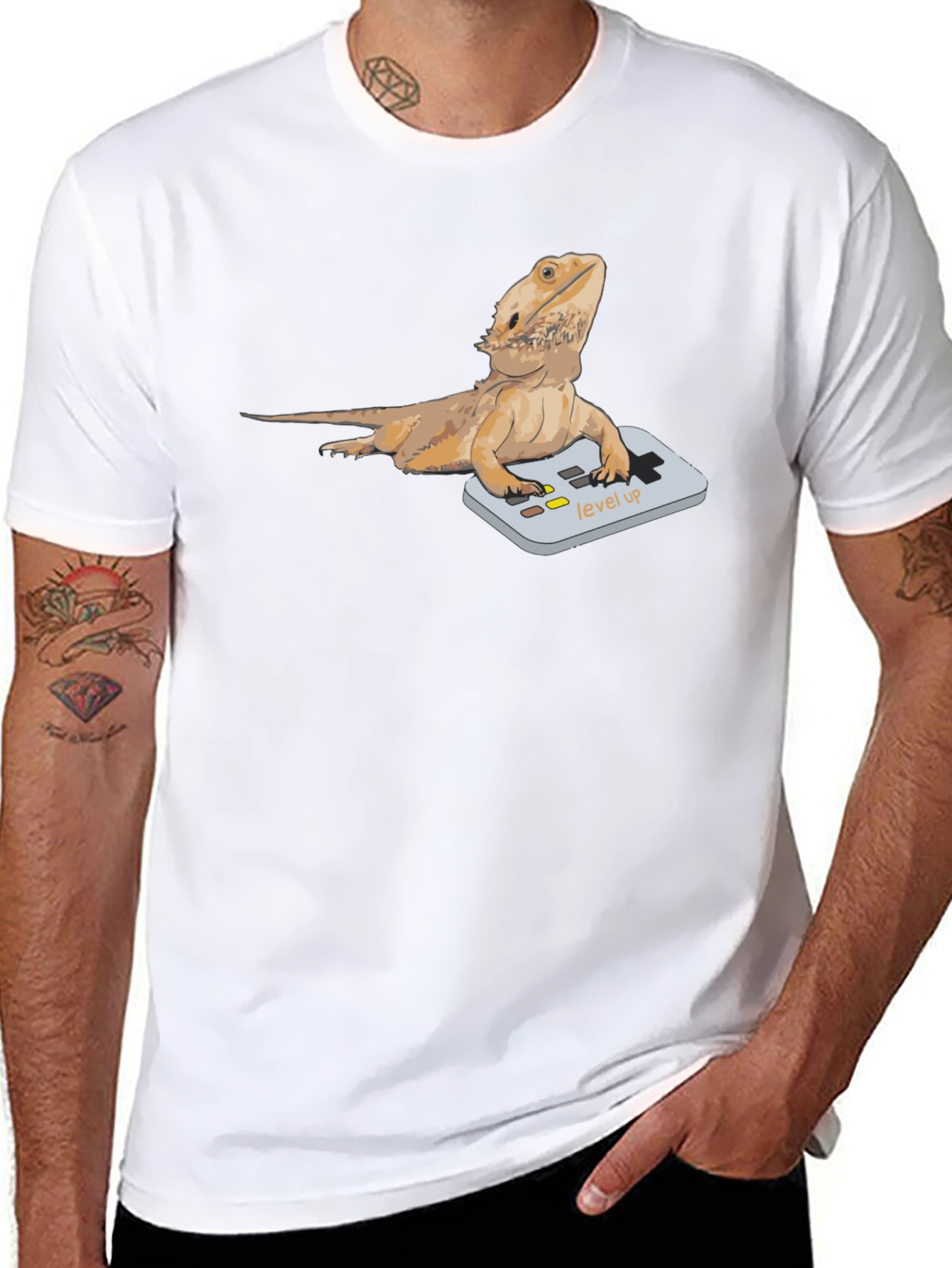 Bearded Dragon Gamer T-Shirt