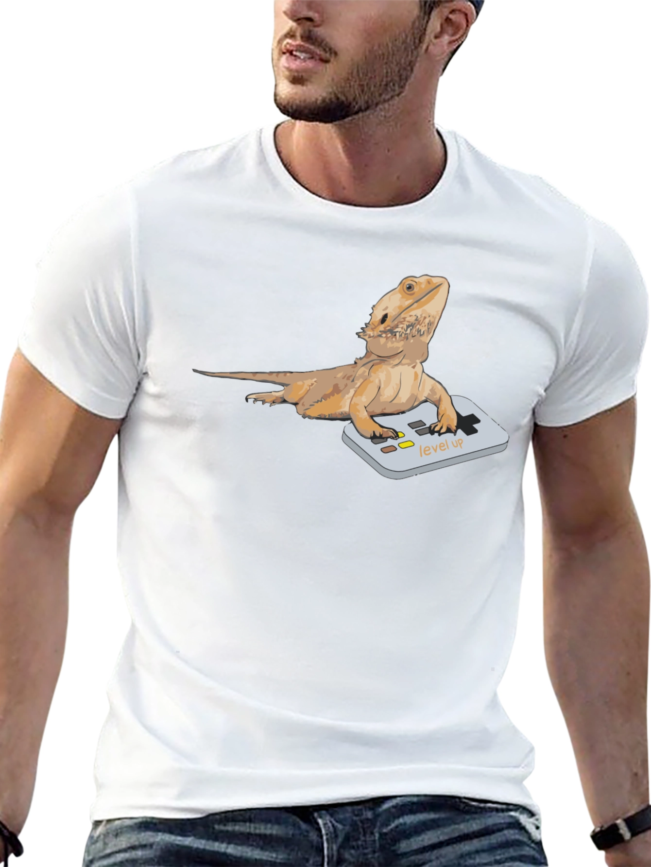 Bearded Dragon Gamer T-Shirt